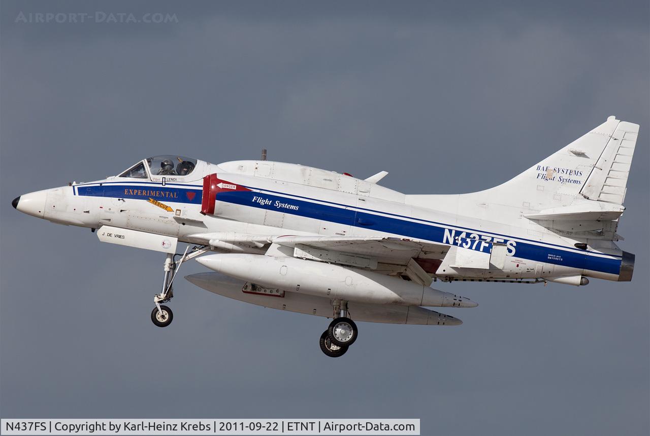 N437FS, 1972 Douglas A-4N Skyhawk C/N 14384, BAE SYTEMS FLIGHT SYSTEMS