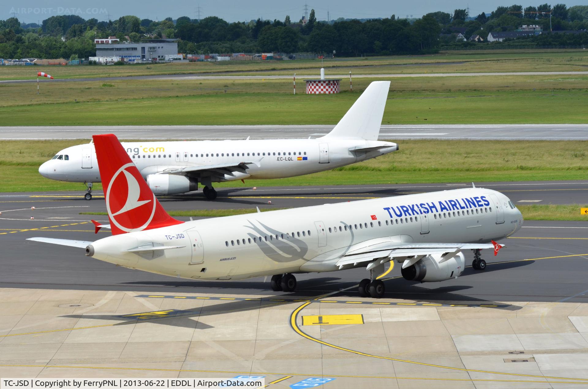 TC-JSD, 2012 Airbus A321-231 C/N 5388, Turkisk A321