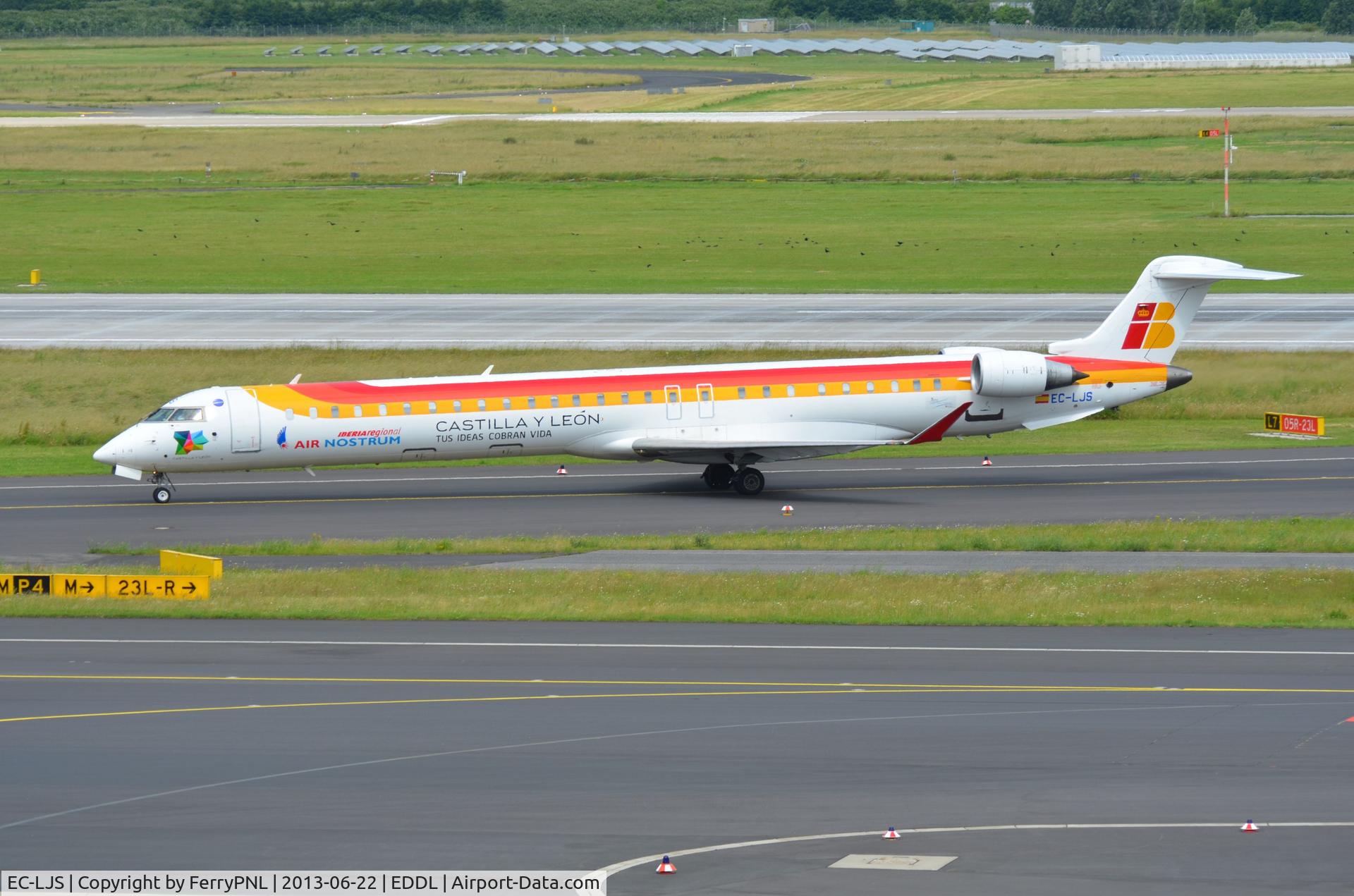 EC-LJS, 2010 Bombardier CRJ-1000ER NG (CL-600-2E25) C/N 19003, Air Nostrum CL1000 operating for Iberia.