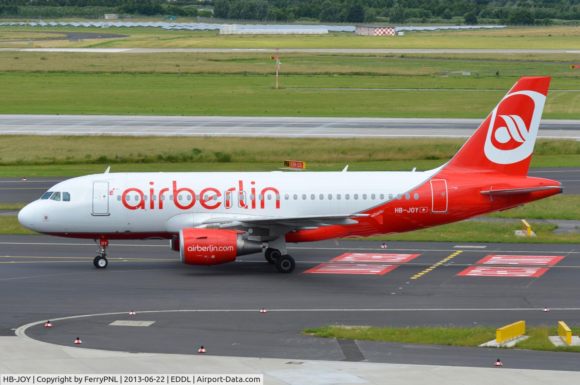 HB-JOY, 2007 Airbus A319-111 C/N 3245, Air Berlin A319