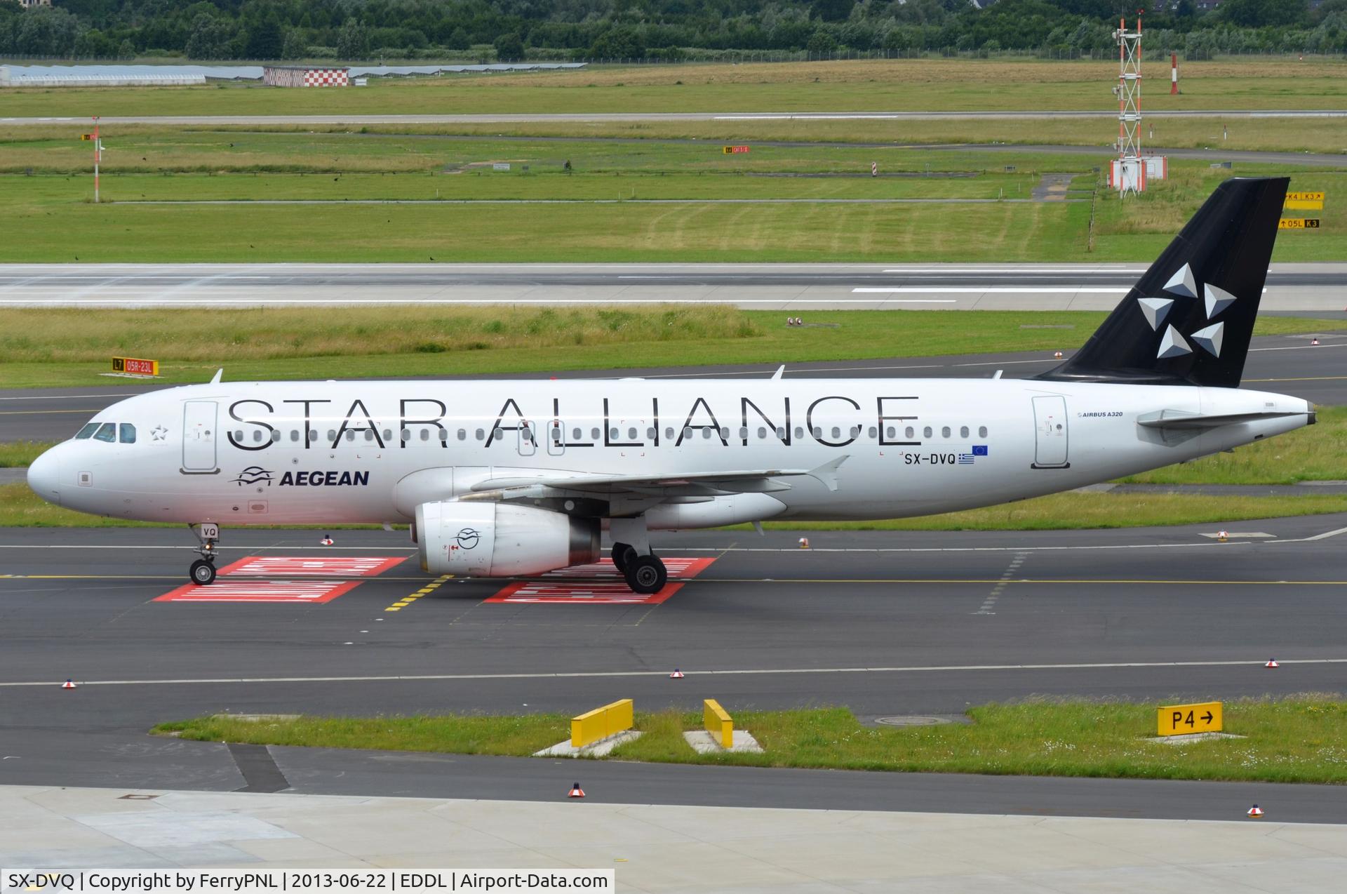 SX-DVQ, 2008 Airbus A320-232 C/N 3526, Aegean A320 in Star Alliance c/s