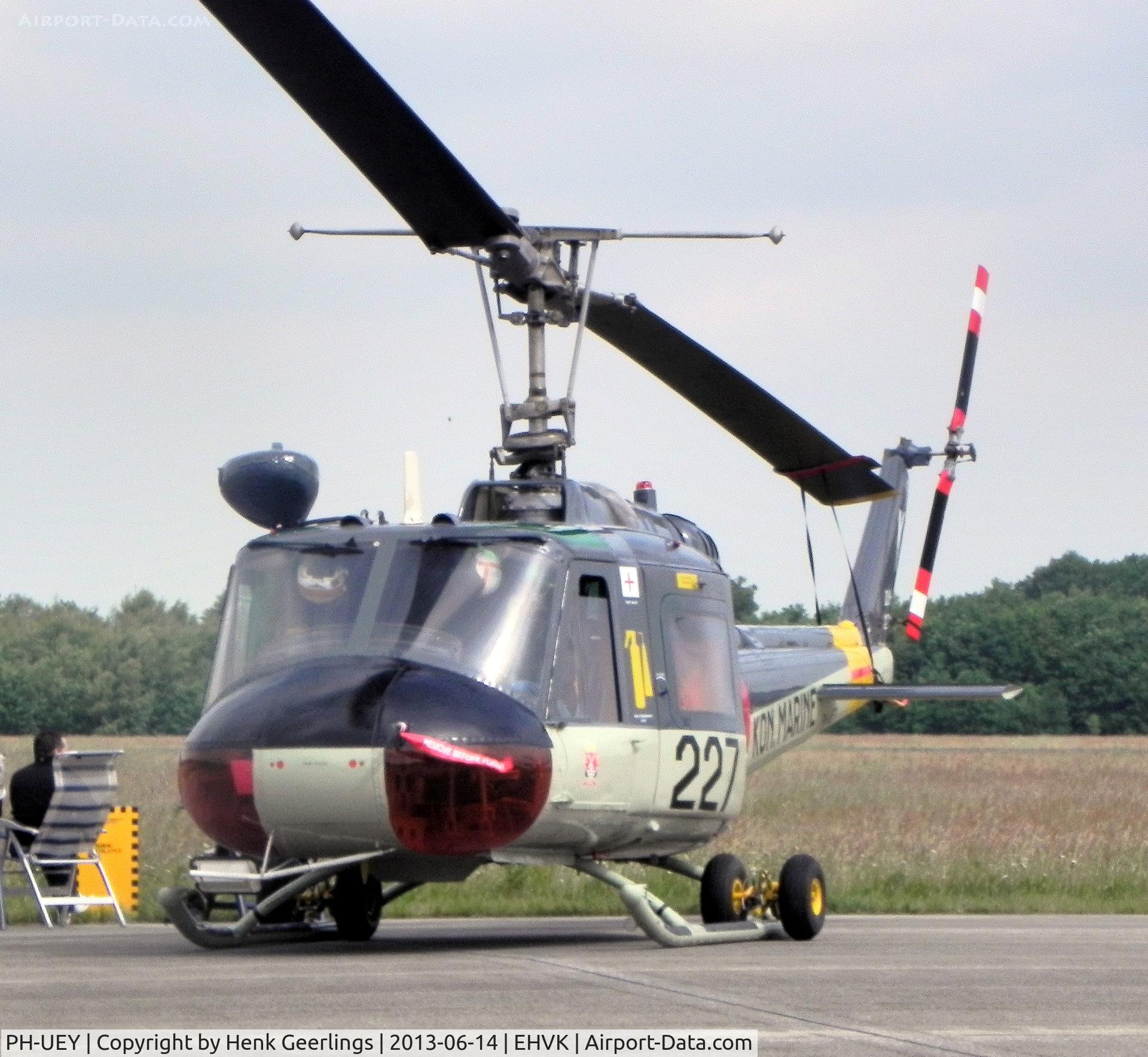 PH-UEY, 1962 Agusta AB-204B C/N 3035, Airforcedays , 14/15 June  2013 at Volkel AFB