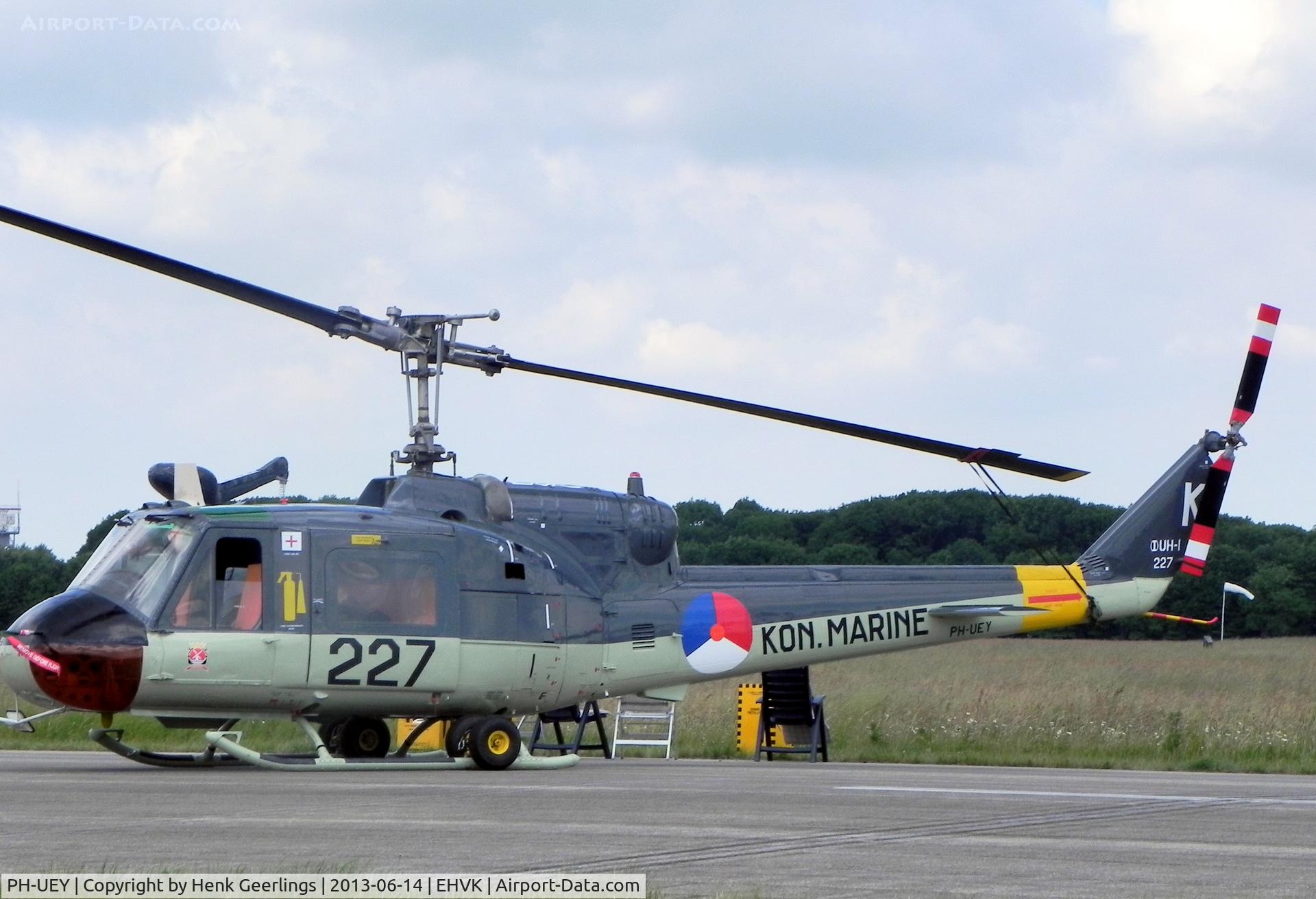 PH-UEY, 1962 Agusta AB-204B C/N 3035, Airforcedays , 14/15 June  2013 at Volkel AFB
