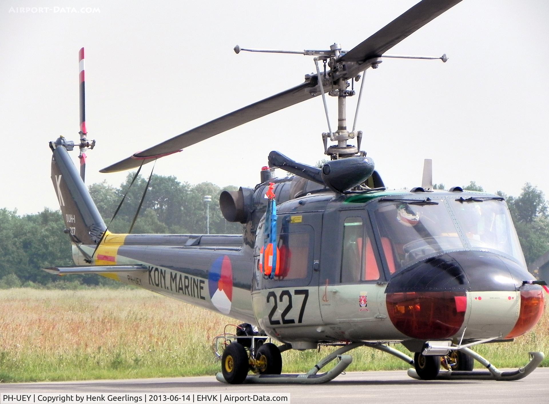 PH-UEY, 1962 Agusta AB-204B C/N 3035, Airforcedays , 14/15 June  2013 at Volkel AFB