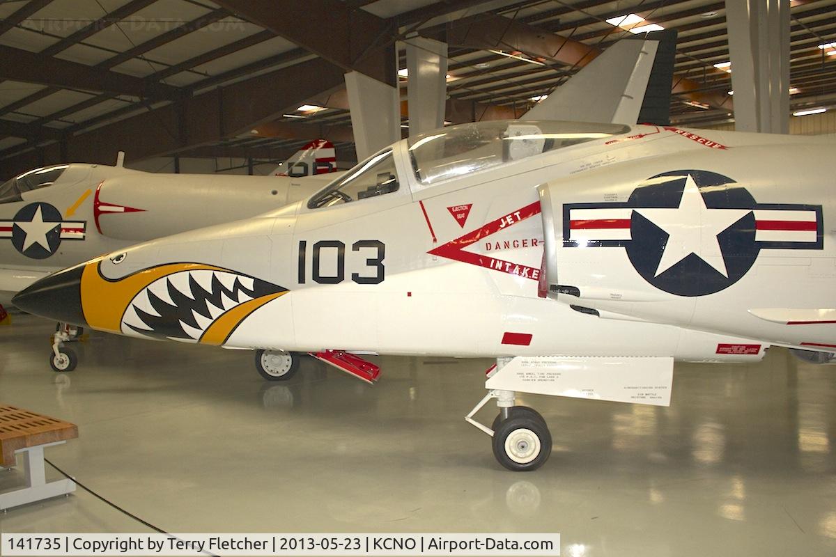 141735, Grumman F11F-1 Tiger C/N 52, At Yanks Air Museum , Chino