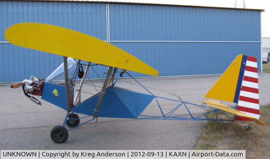 UNKNOWN, Ultralights various C/N Unknown, Unregistered Milholland Legal Eagle by some hangars.