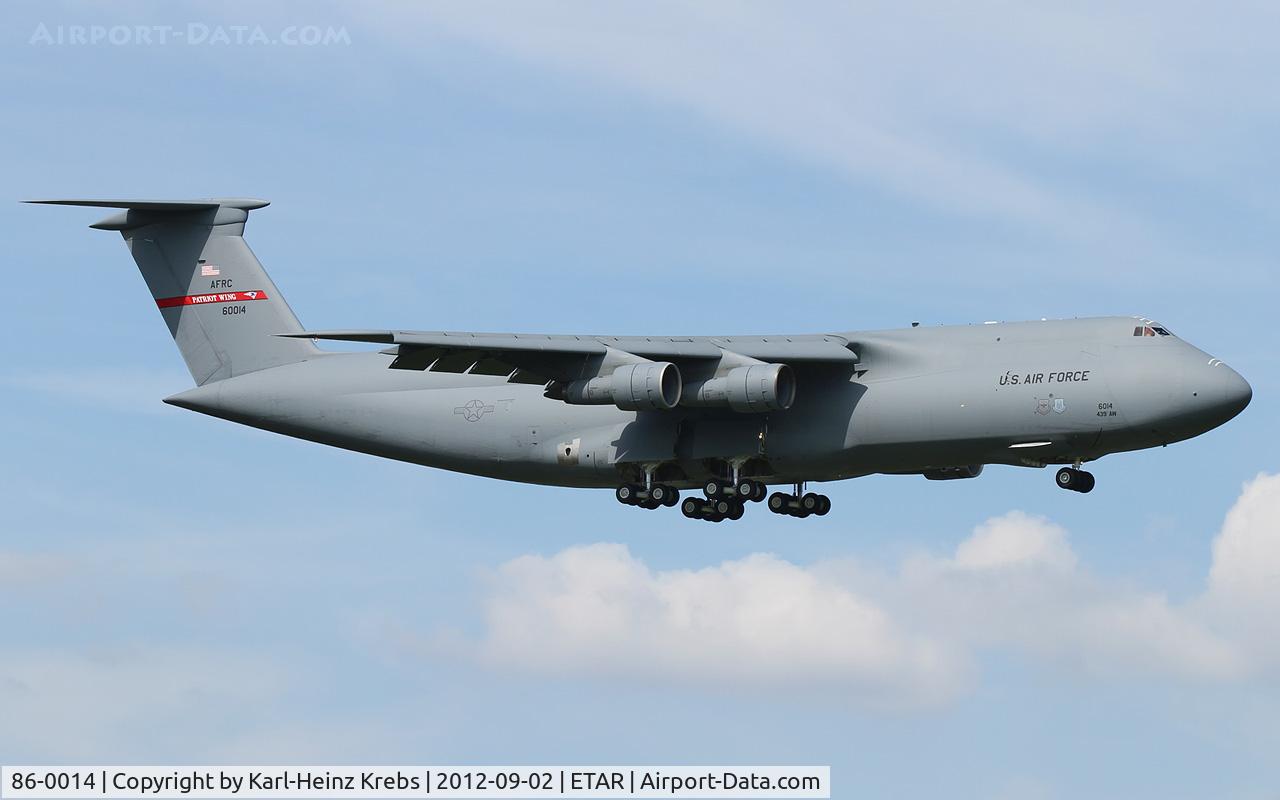 86-0014, 1986 Lockheed C-5B Galaxy C/N 500-0100, US Air Force