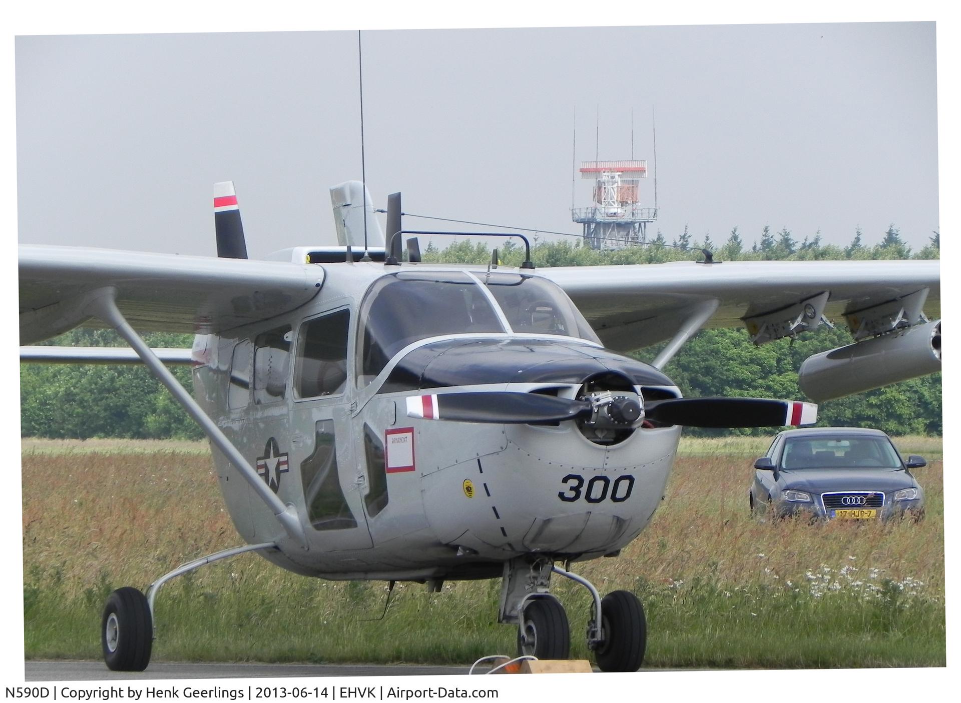 N590D, 1967 Cessna O-2A Super Skymaster C/N 337M-0006, Airforcedays , 14/15 June  2013 at Volkel AFB