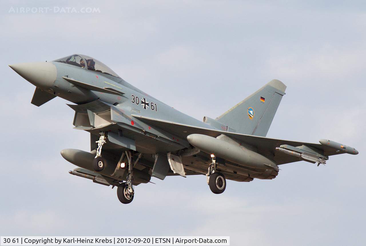30 61, Eurofighter EF-2000 Typhoon S C/N GS044, German Air Force