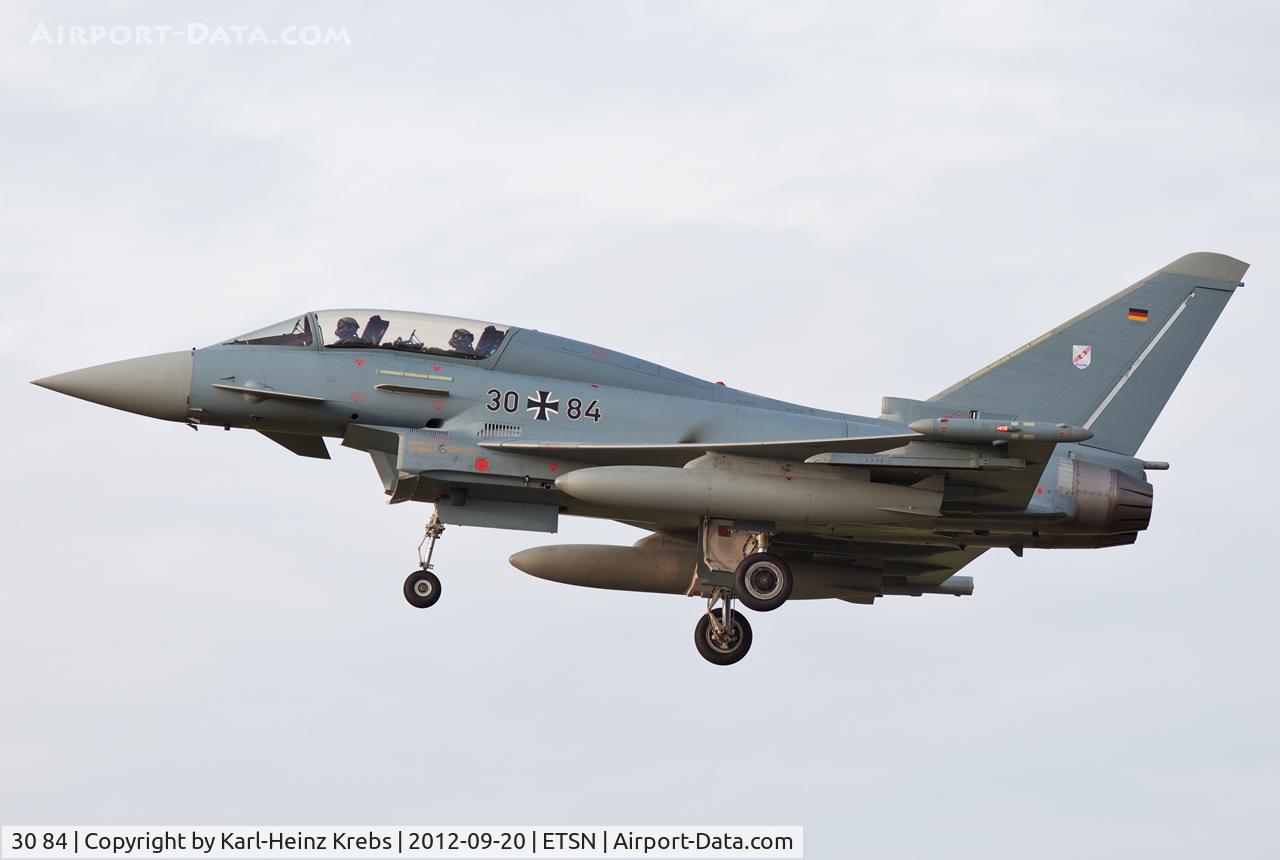 30 84, Eurofighter EF-2000 Typhoon T C/N GT021, German Air Force