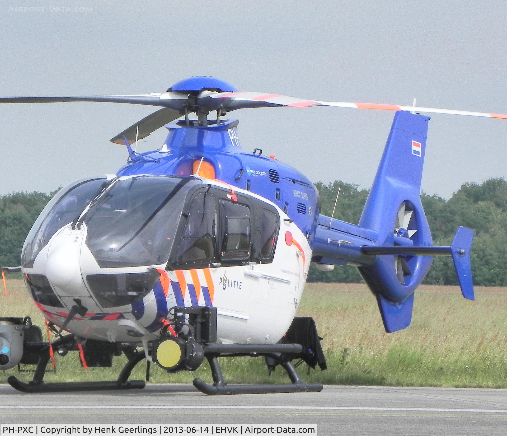 PH-PXC, 2009 Eurocopter EC-135P-2+ C/N 0795, Airforcedays , 14/15 June  2013 at Volkel AFB