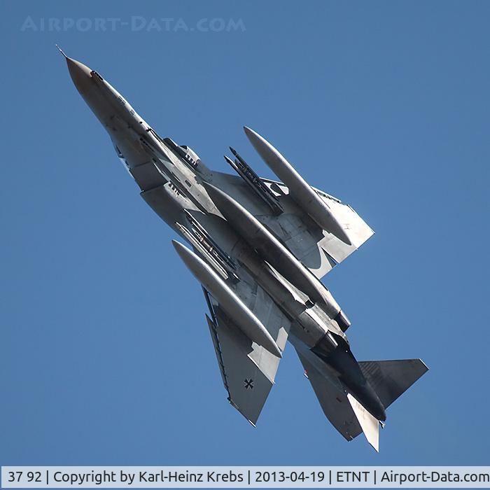 37 92, 1972 McDonnell Douglas F-4F Phantom II C/N 4581, German Air Force