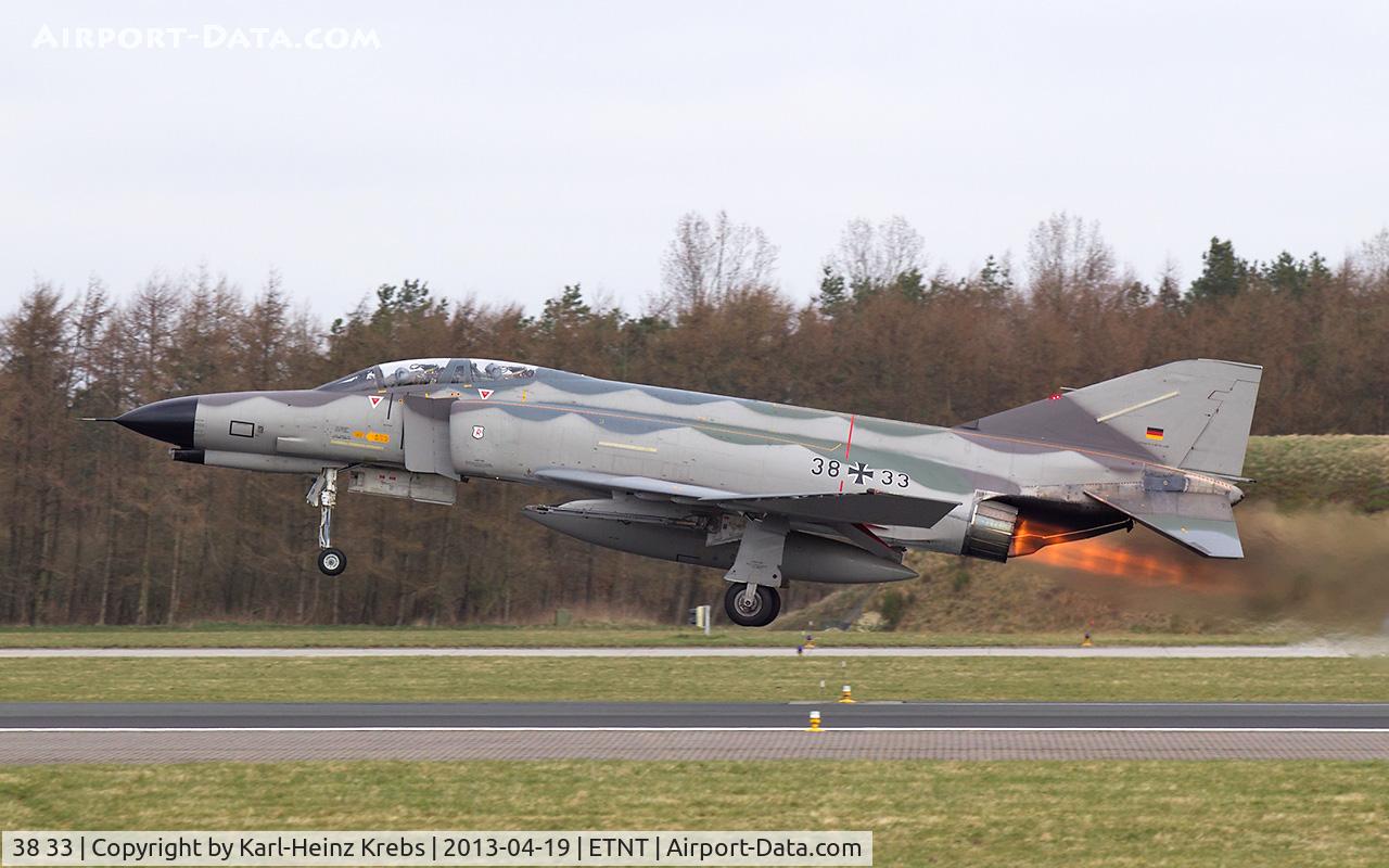 38 33, 1972 McDonnell Douglas F-4F Phantom II C/N 4704, German Air Force