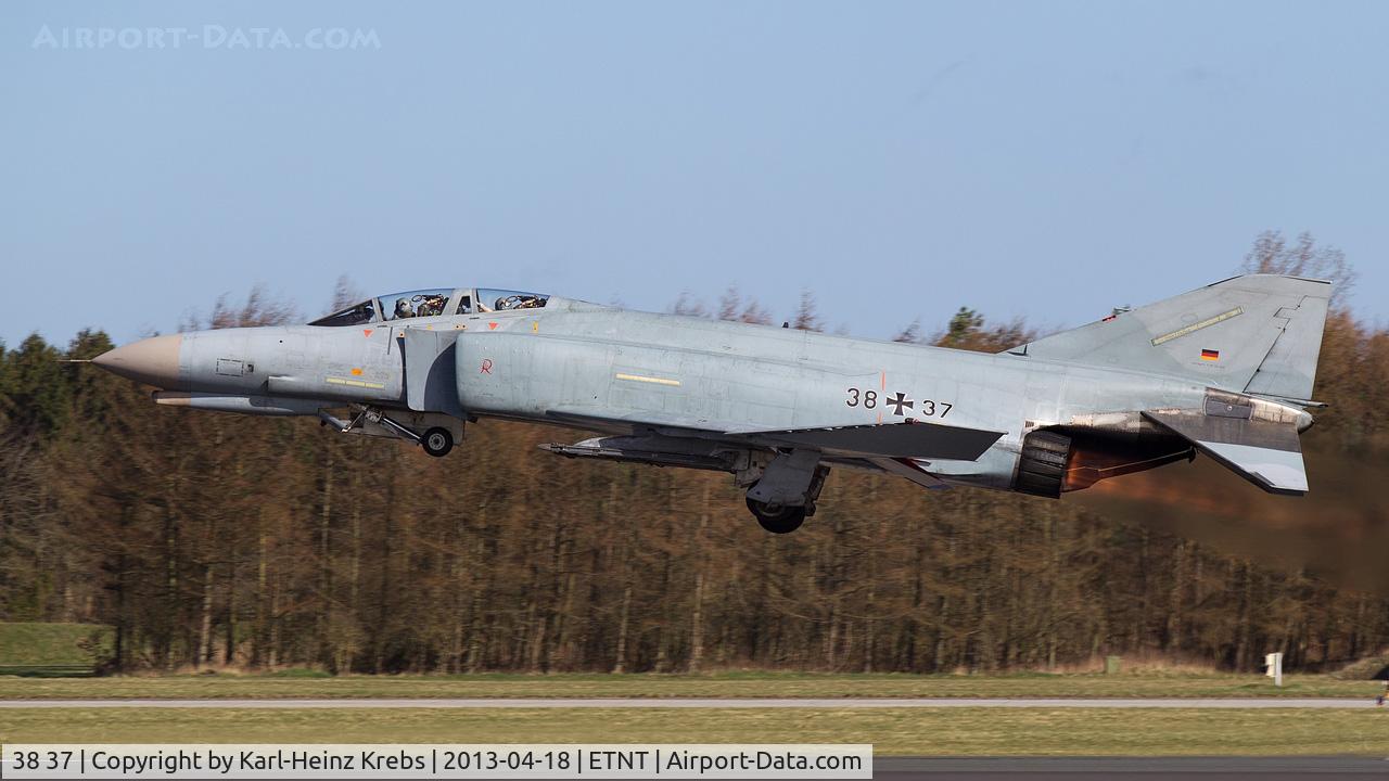 38 37, 1972 McDonnell Douglas F-4F Phantom II C/N 4716, German Air Force