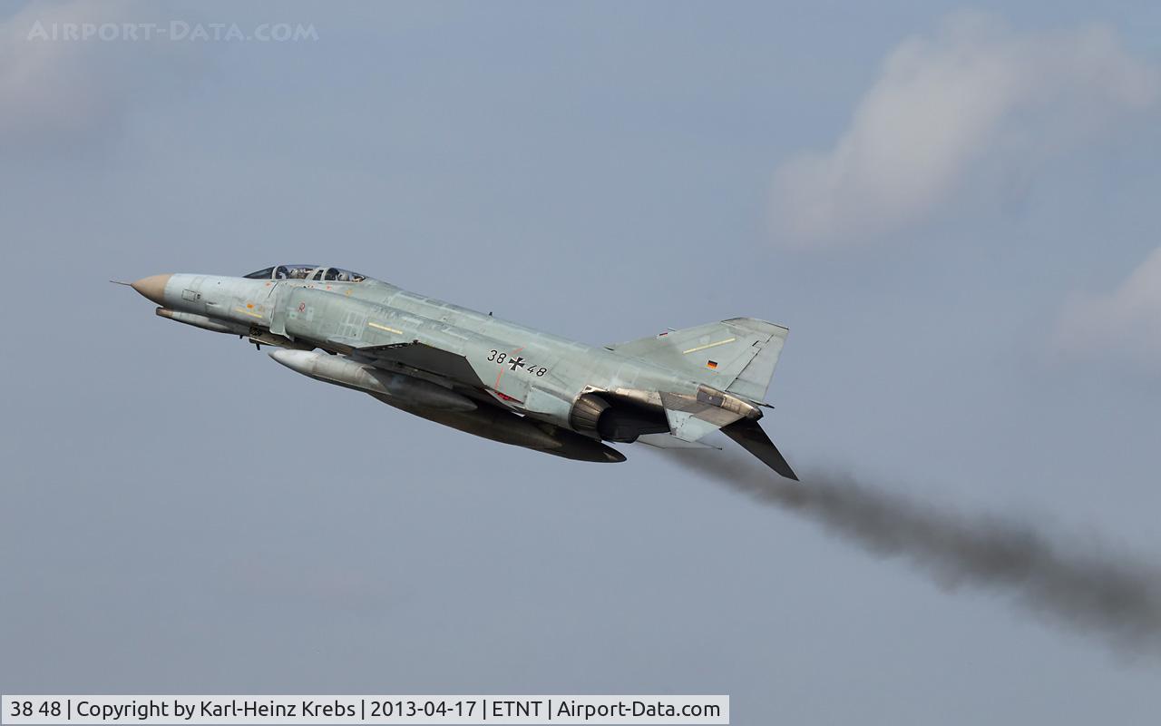 38 48, 1972 McDonnell Douglas F-4F Phantom II C/N 4747, German Air Force