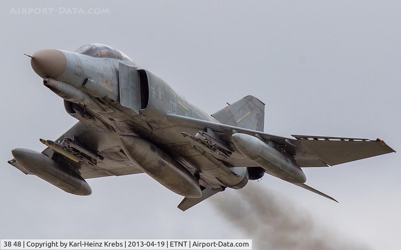 38 48, 1972 McDonnell Douglas F-4F Phantom II C/N 4747, German Air Force