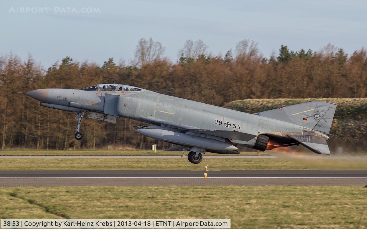 38 53, 1974 McDonnell Douglas F-4F Phantom II C/N 4759, German Air Force