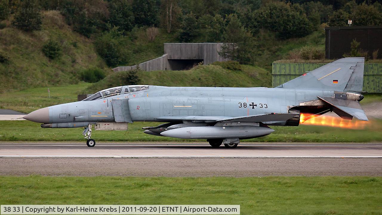 38 33, 1972 McDonnell Douglas F-4F Phantom II C/N 4704, German Air Force