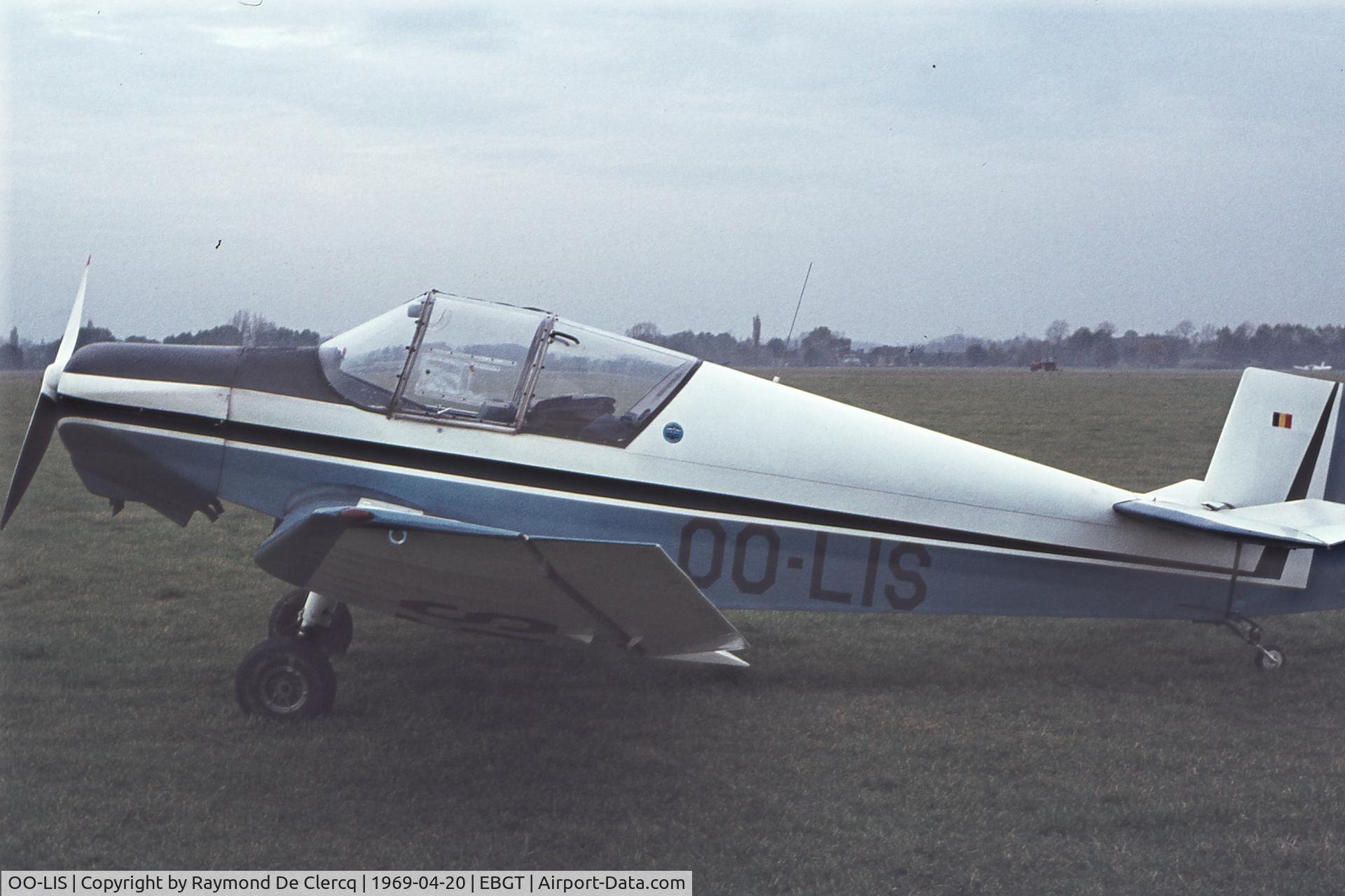 OO-LIS, 1963 Jodel D-120A Paris-Nice C/N 245, Gent  20-4-69