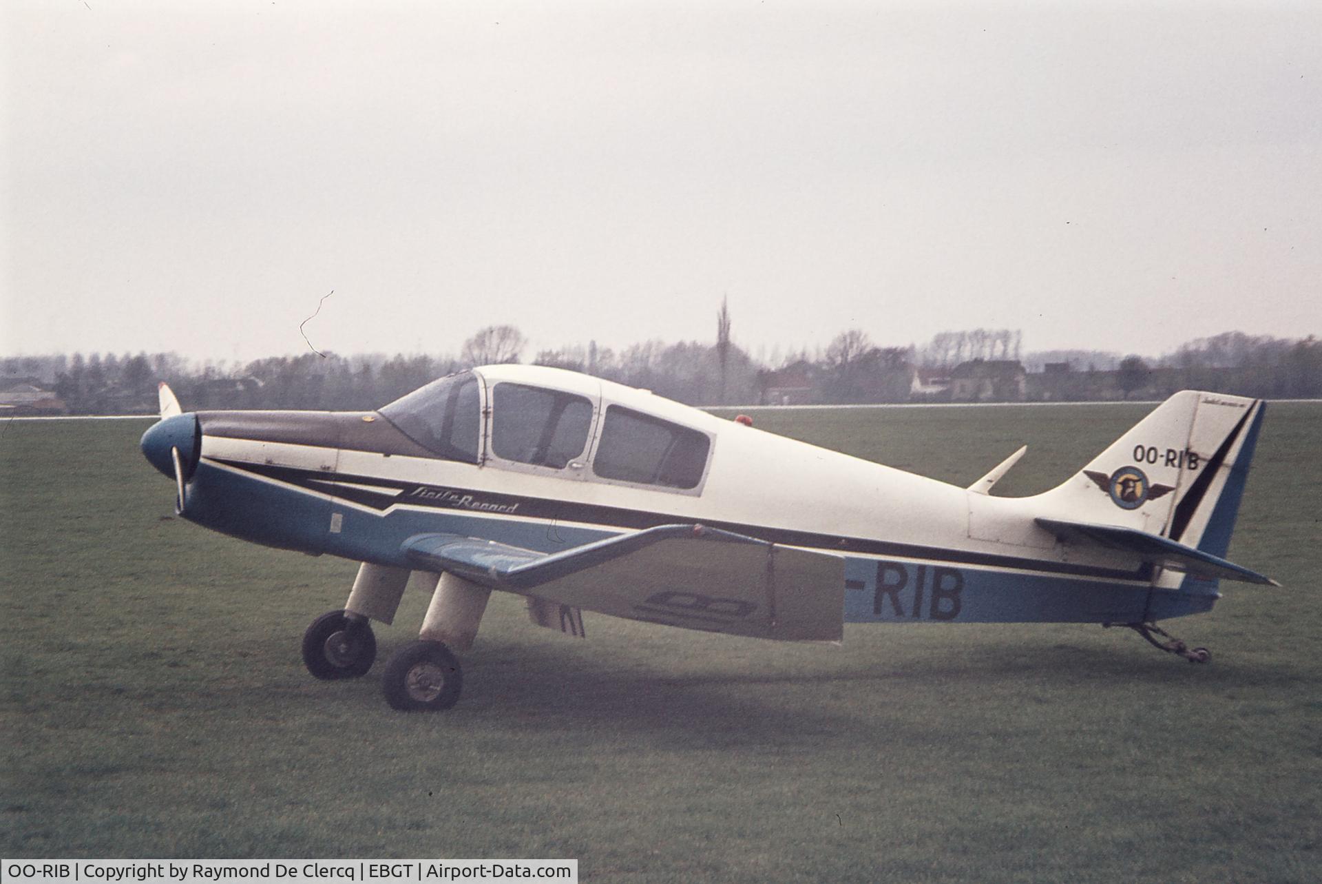 OO-RIB, 1964 Jodel DR-1050-M1 Sicile Record C/N 607, Gent  1973