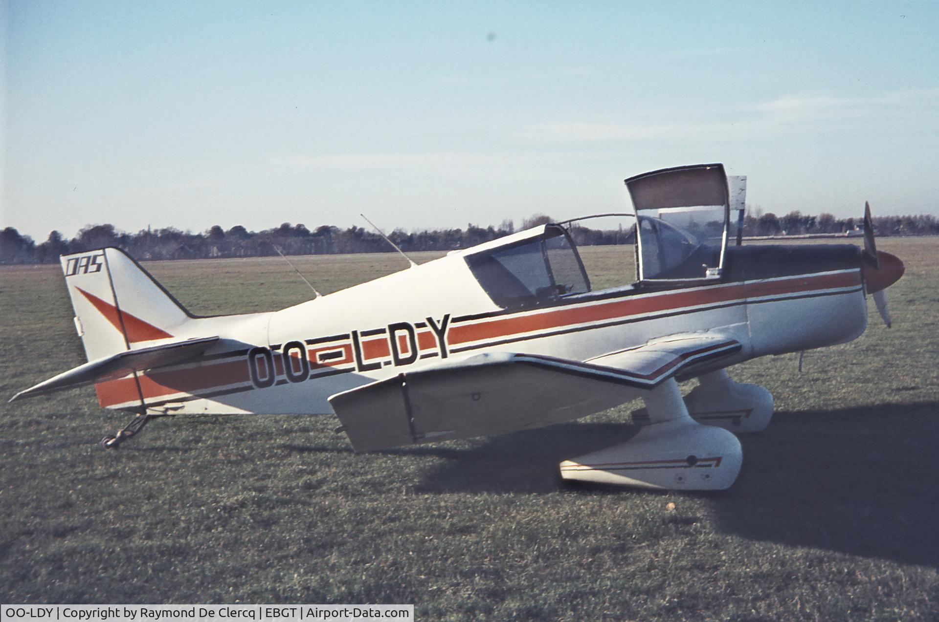 OO-LDY, 1964 SAN Jodel D-150 Mascaret C/N 34, Gent  1968