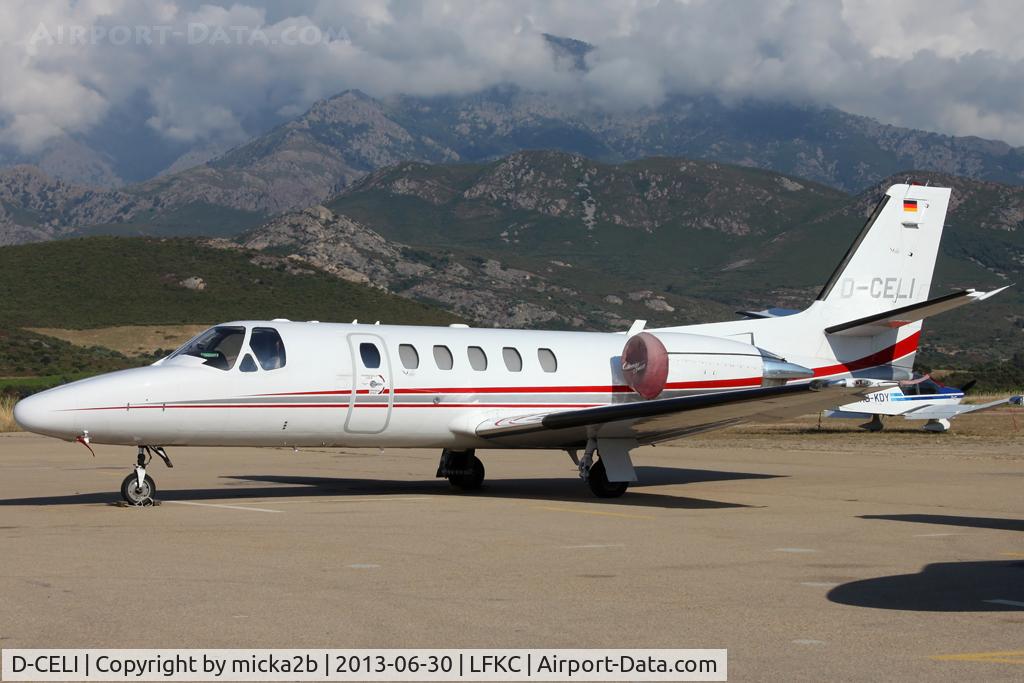 D-CELI, 2002 Cessna 550 Citation Bravo C/N 550-0998, Parked