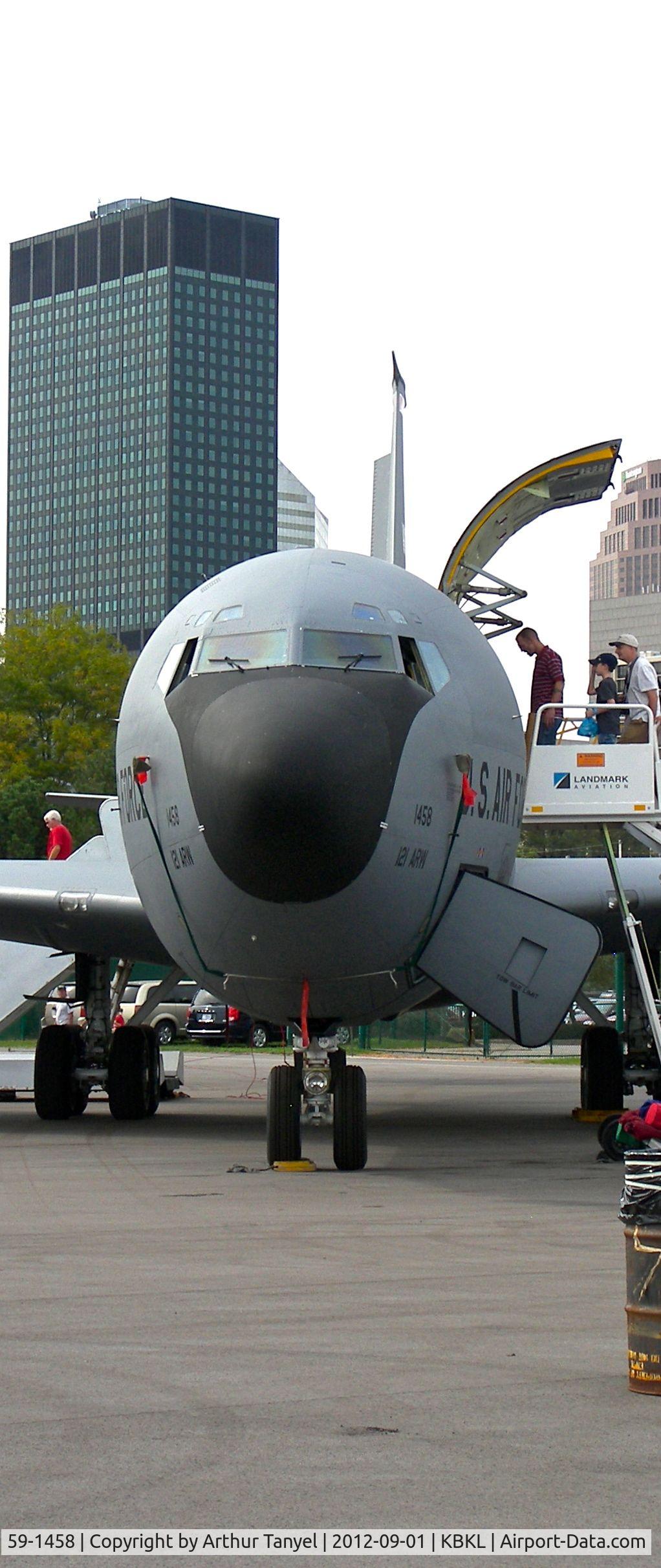 59-1458, 1959 Boeing KC-135R Stratotanker C/N 17946, On display @ 2012 nCleveland International Air Show