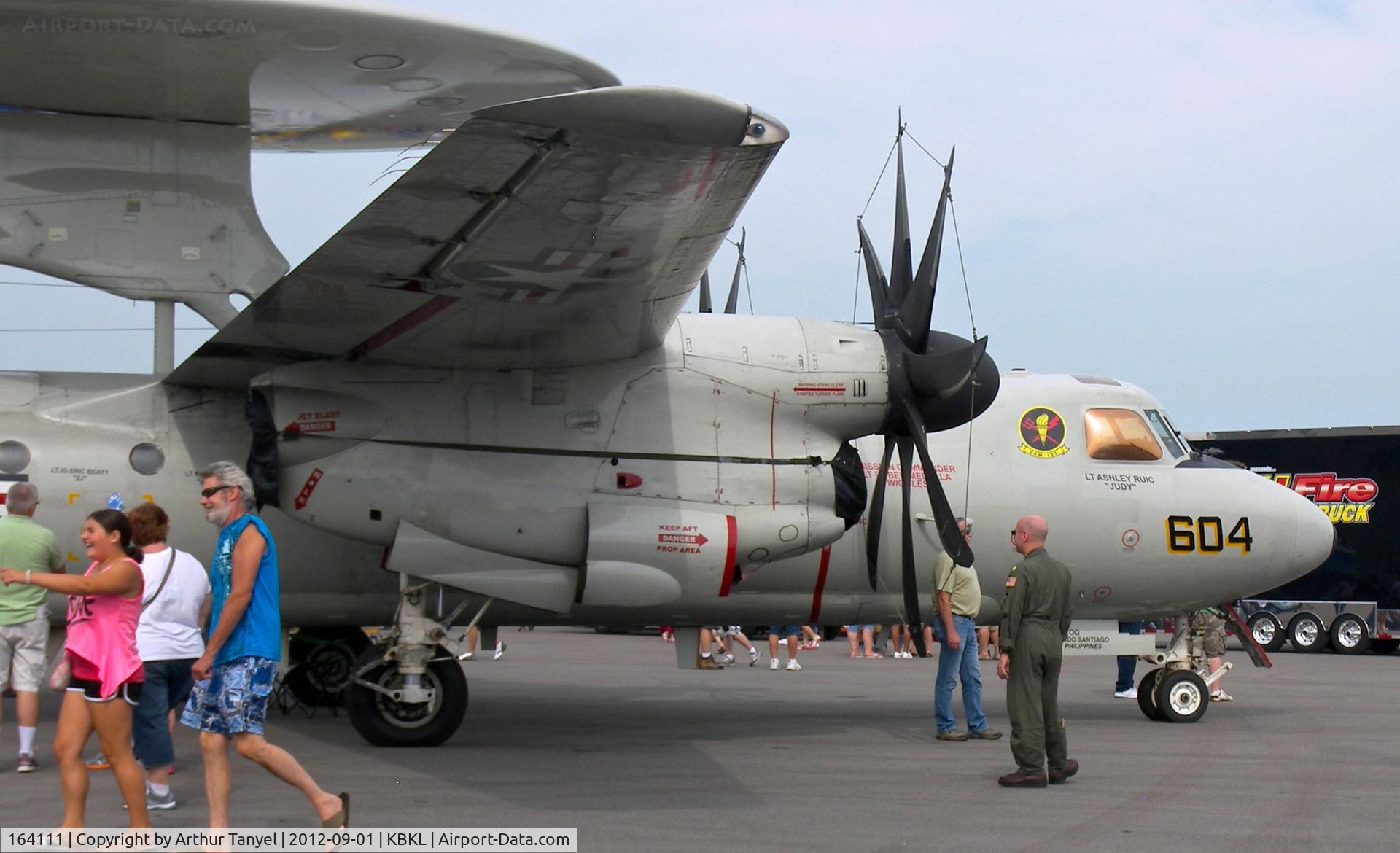164111, Grumman E-2C Hawkeye Group 2 C/N A52-143, On display @ Cleveland International Air Show 2012