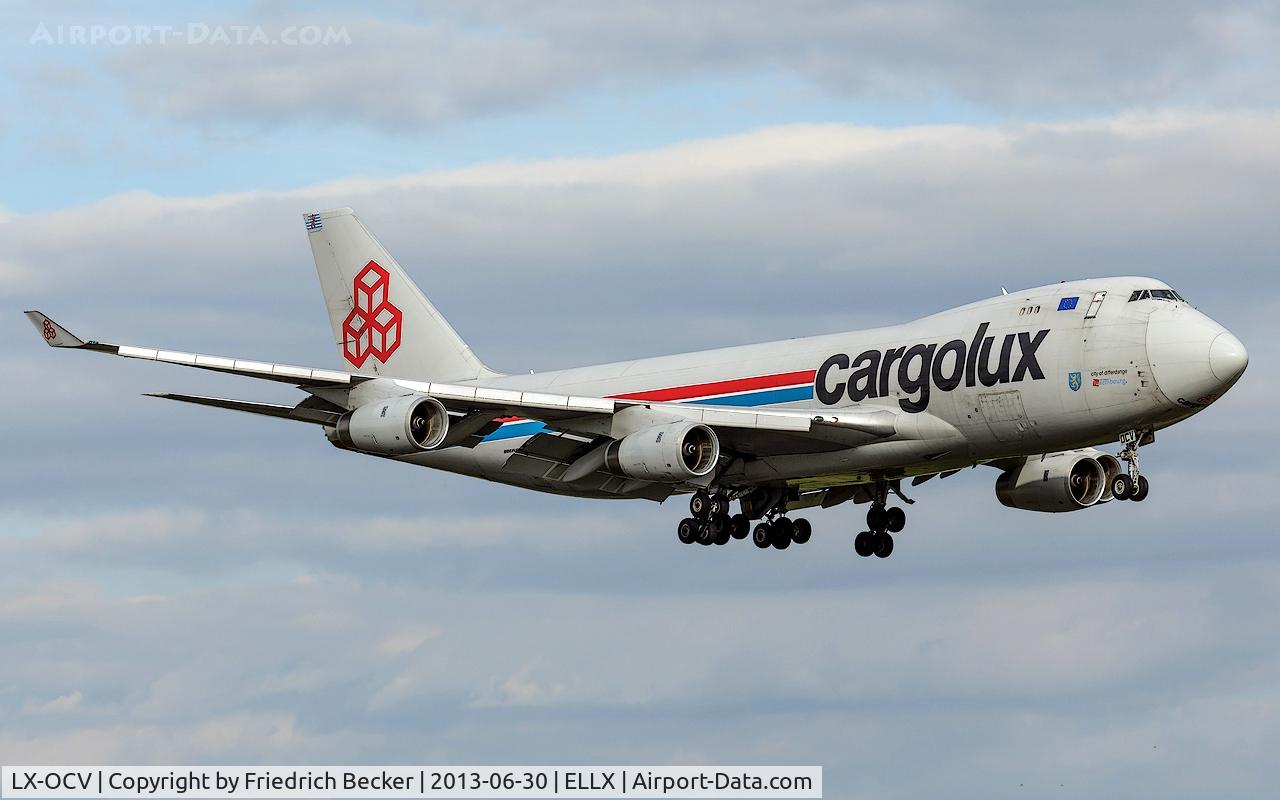 LX-OCV, 1999 Boeing 747-4R7F/SCD C/N 29731, 