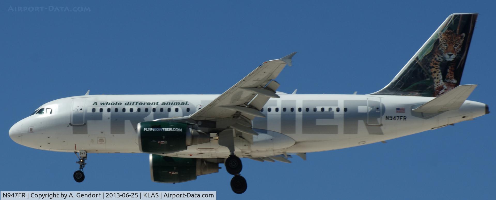 N947FR, 2006 Airbus A319-111 C/N 2806, Frontier Airlines (
