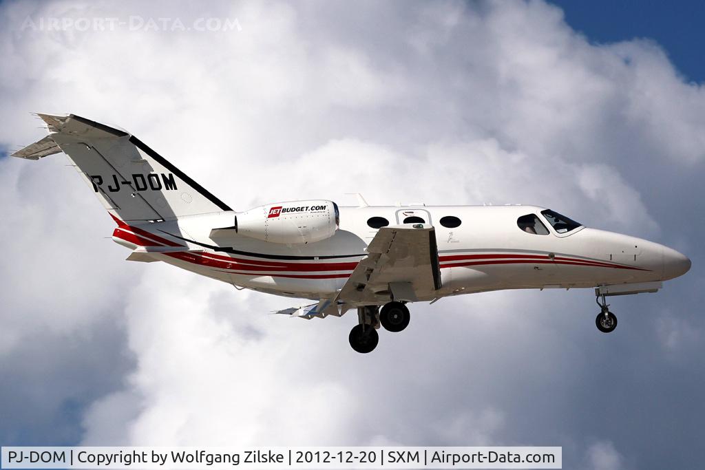 PJ-DOM, 2010 Cessna 510 Citation Mustang Citation Mustang C/N 510-0316, visitor