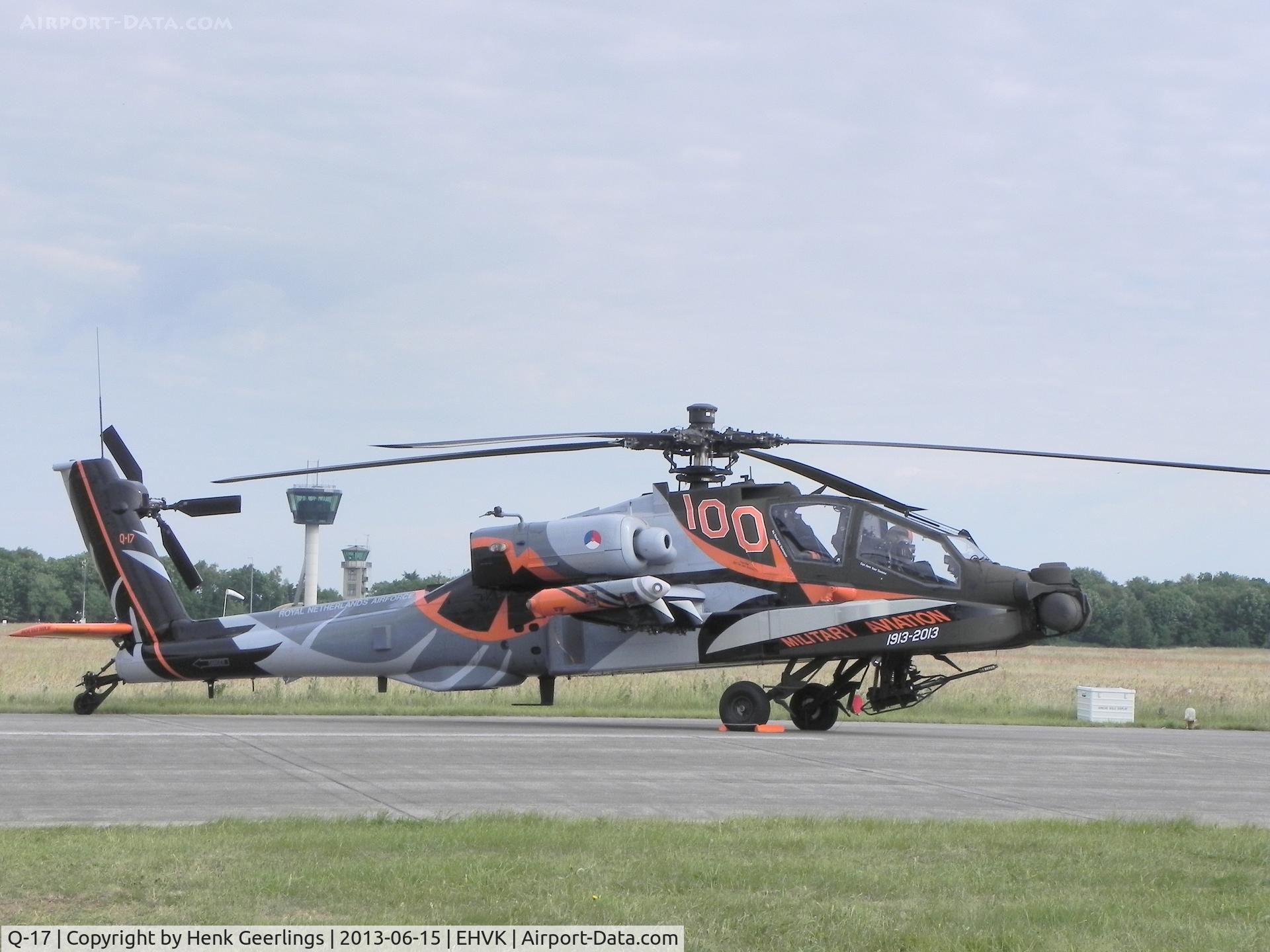 Q-17, 1998 Boeing AH-64DN Apache C/N DN017, Airforcedays , 14/15 June 2013 at Volkel AFB