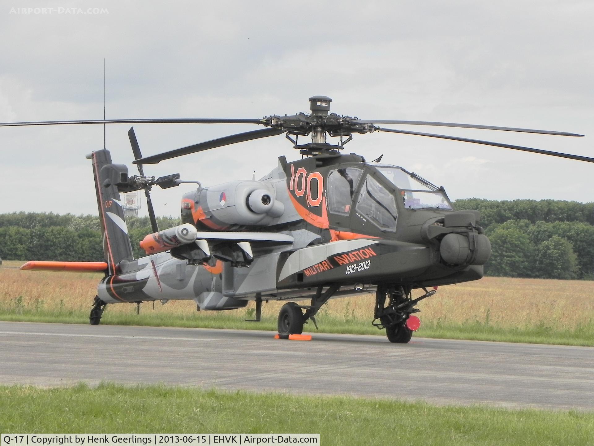 Q-17, 1998 Boeing AH-64DN Apache C/N DN017, Airforcedays , 14/15 June 2013 at Volkel AFB