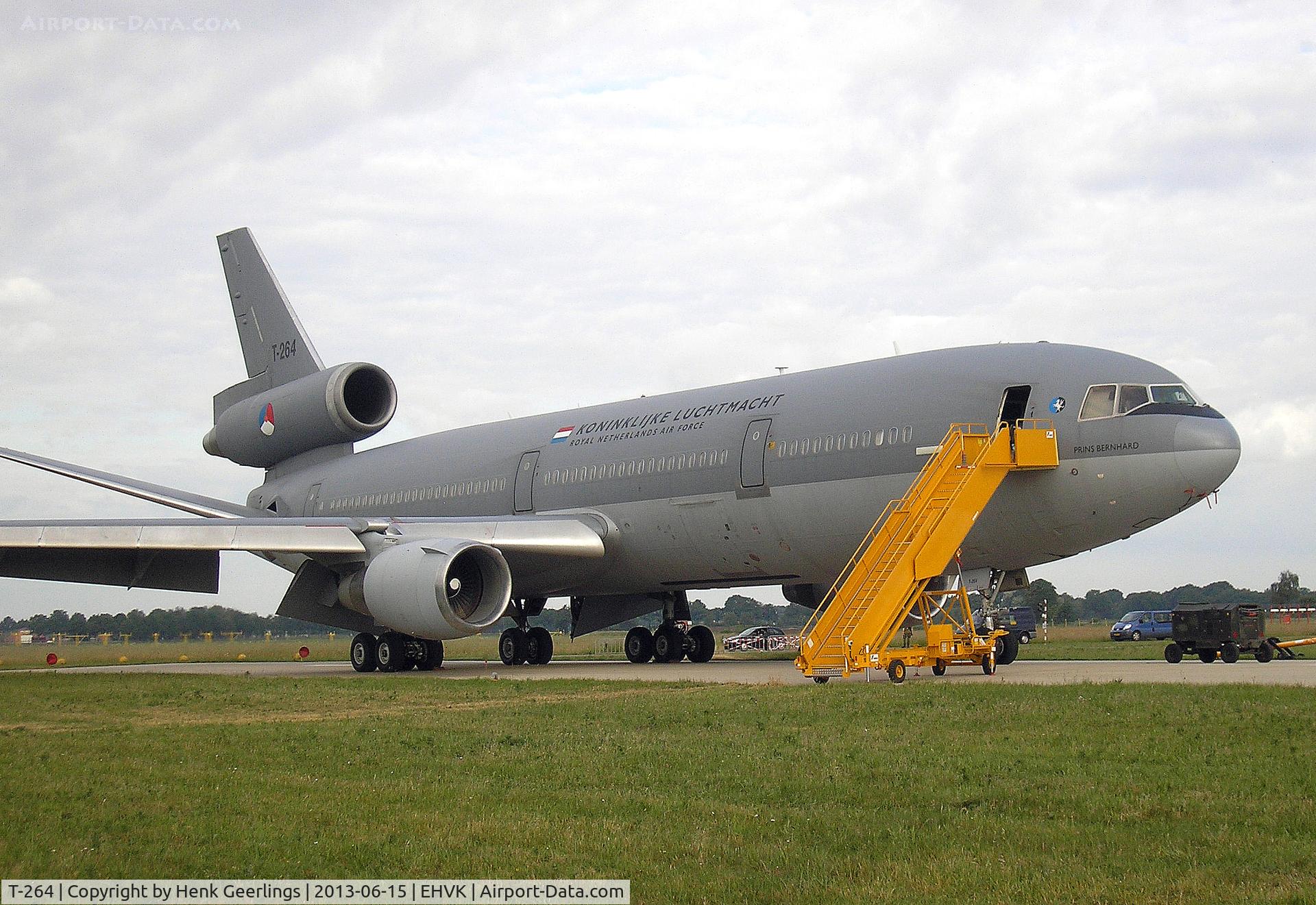 T-264, 1978 McDonnell Douglas KDC-10-30CF C/N 46985, Airforcedays , 14/15 June 2013 at Volkel AFB