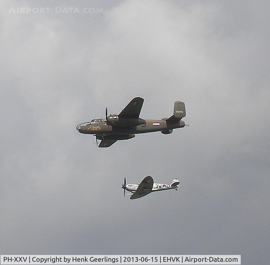 PH-XXV, 1944 North American B-25N Mitchell C/N 108-32782, Airforcedays , 14/15 June 2013 at Volkel AFB