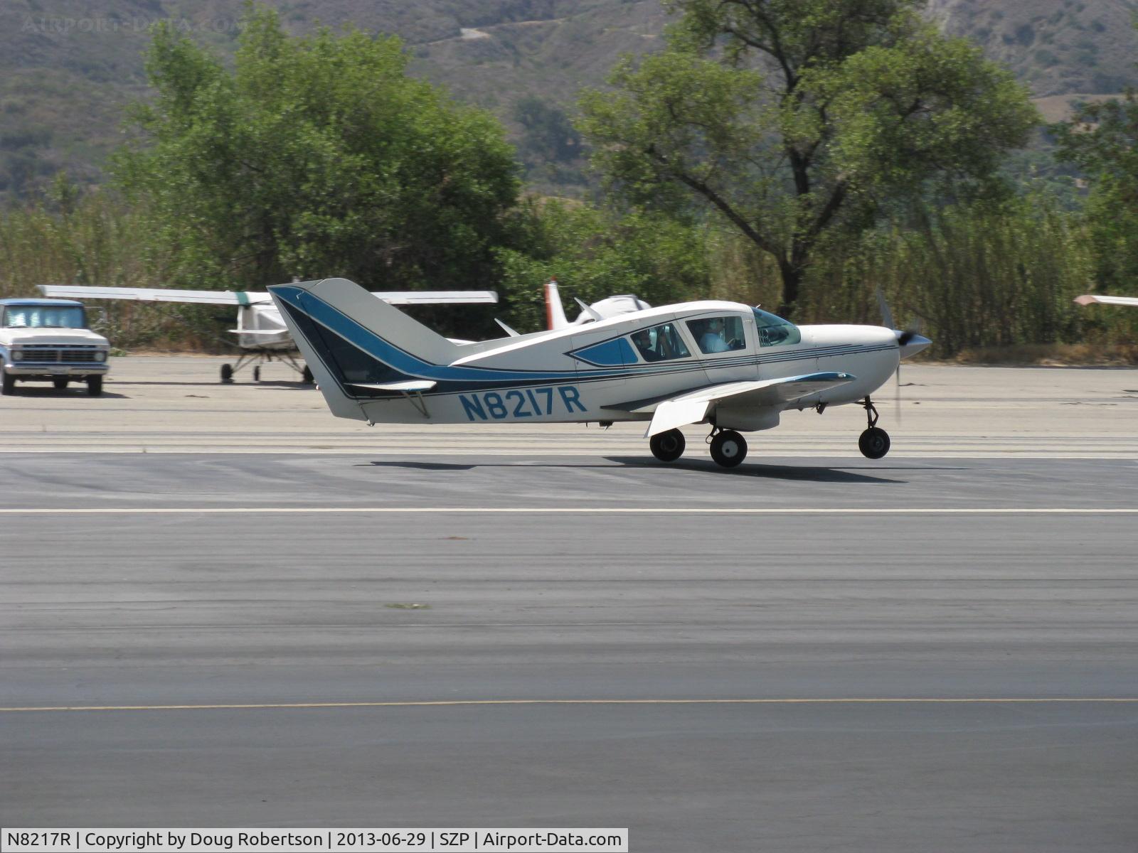 N8217R, 1972 Bellanca 17-30A Viking C/N 30419, 1972 Bellanca 17-30A VIKING, Continental IO-520 300 Hp, landing roll Rwy 22