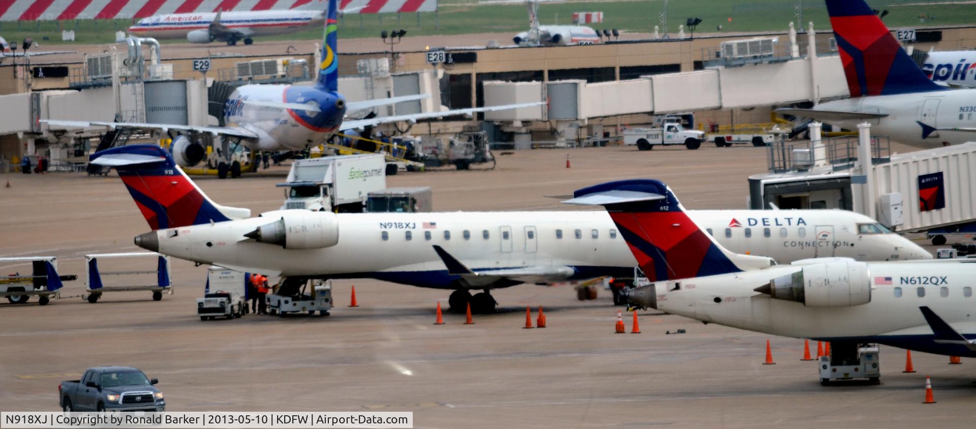 N918XJ, 2007 Bombardier CRJ-900ER (CL-600-2D24) C/N 15156, DFW TX
