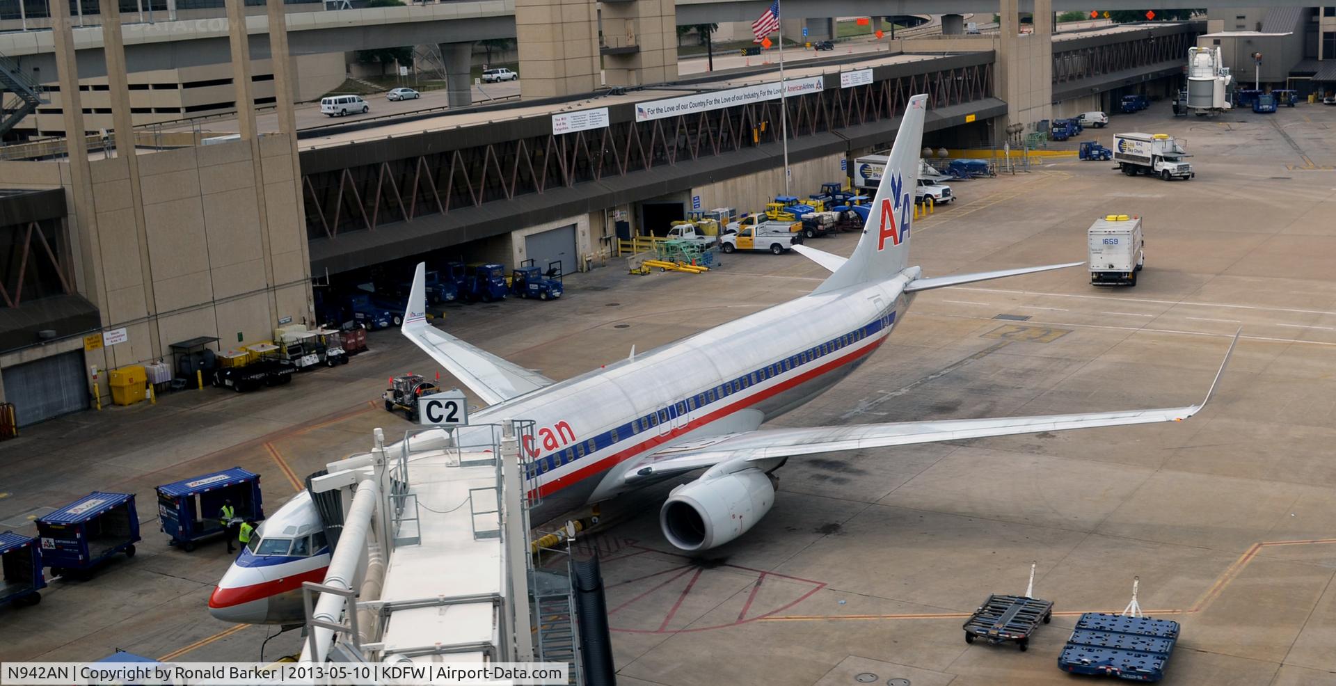 N942AN, 2000 Boeing 737-823 C/N 30084, Gate C2 DFW