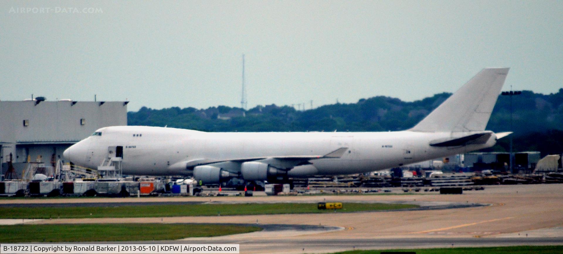 B-18722, 2006 Boeing 747-409F/SCD C/N 34265, DFW TX