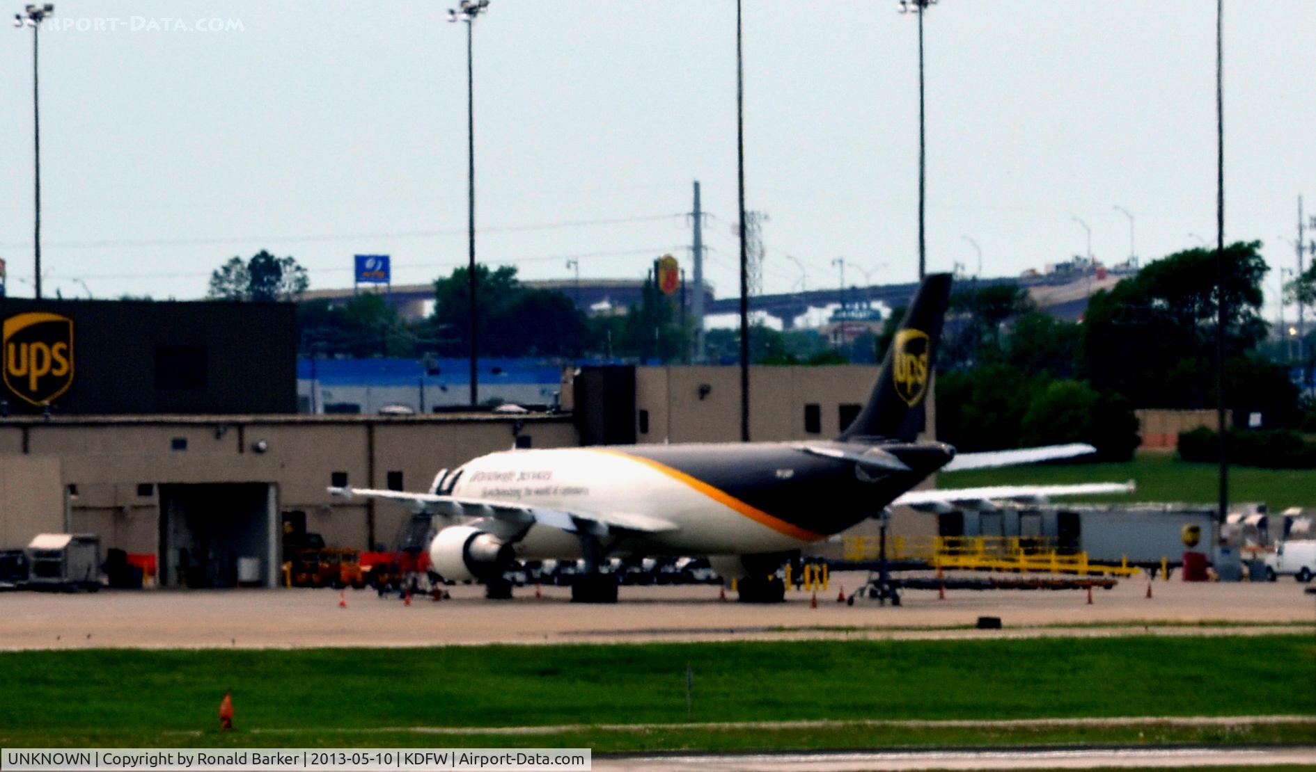 UNKNOWN, Airliners Various C/N Unknown, UPS A300 air freighter