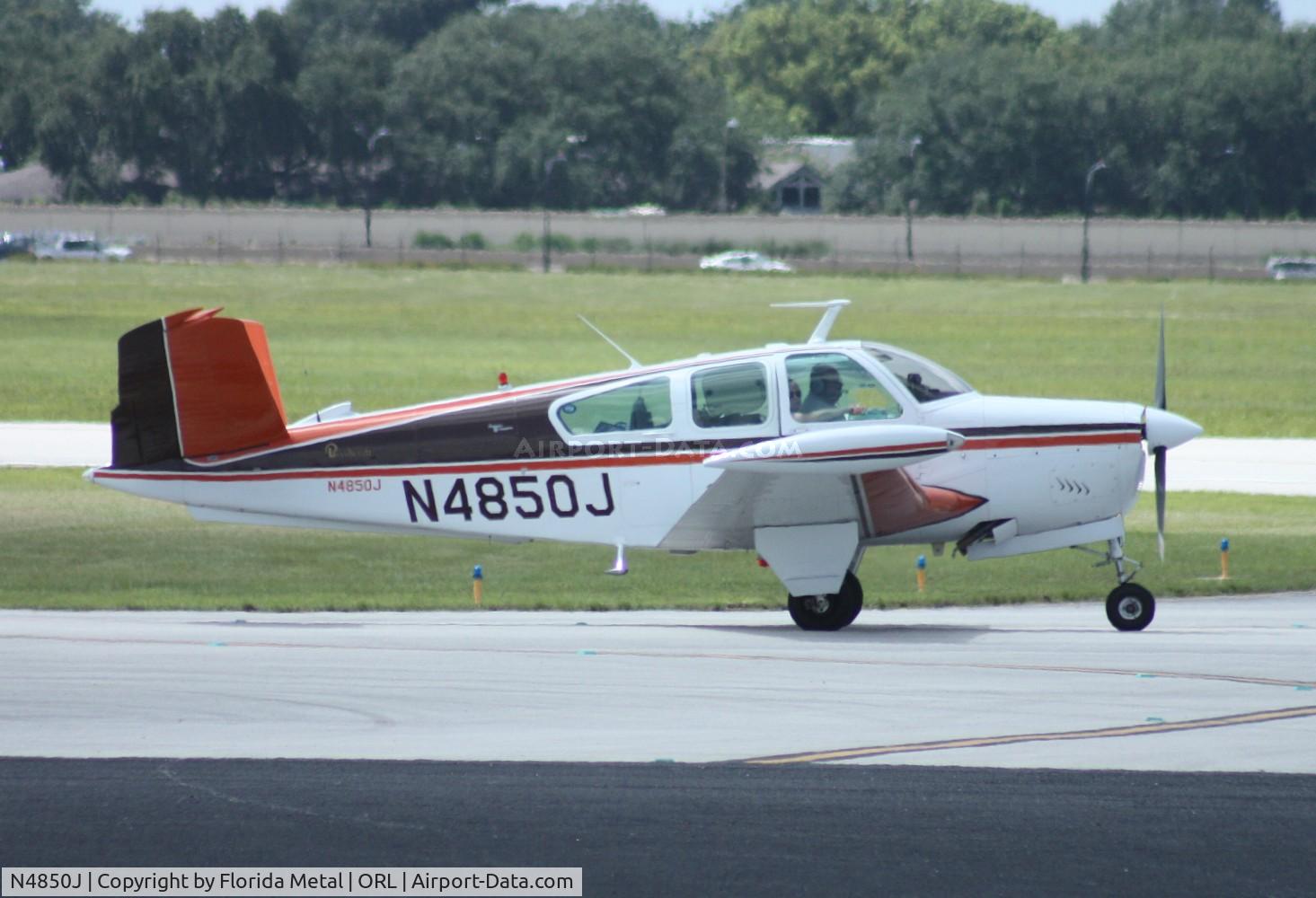N4850J, 1966 Beech V35 Bonanza C/N D-8345, Beech V35 Bonanza