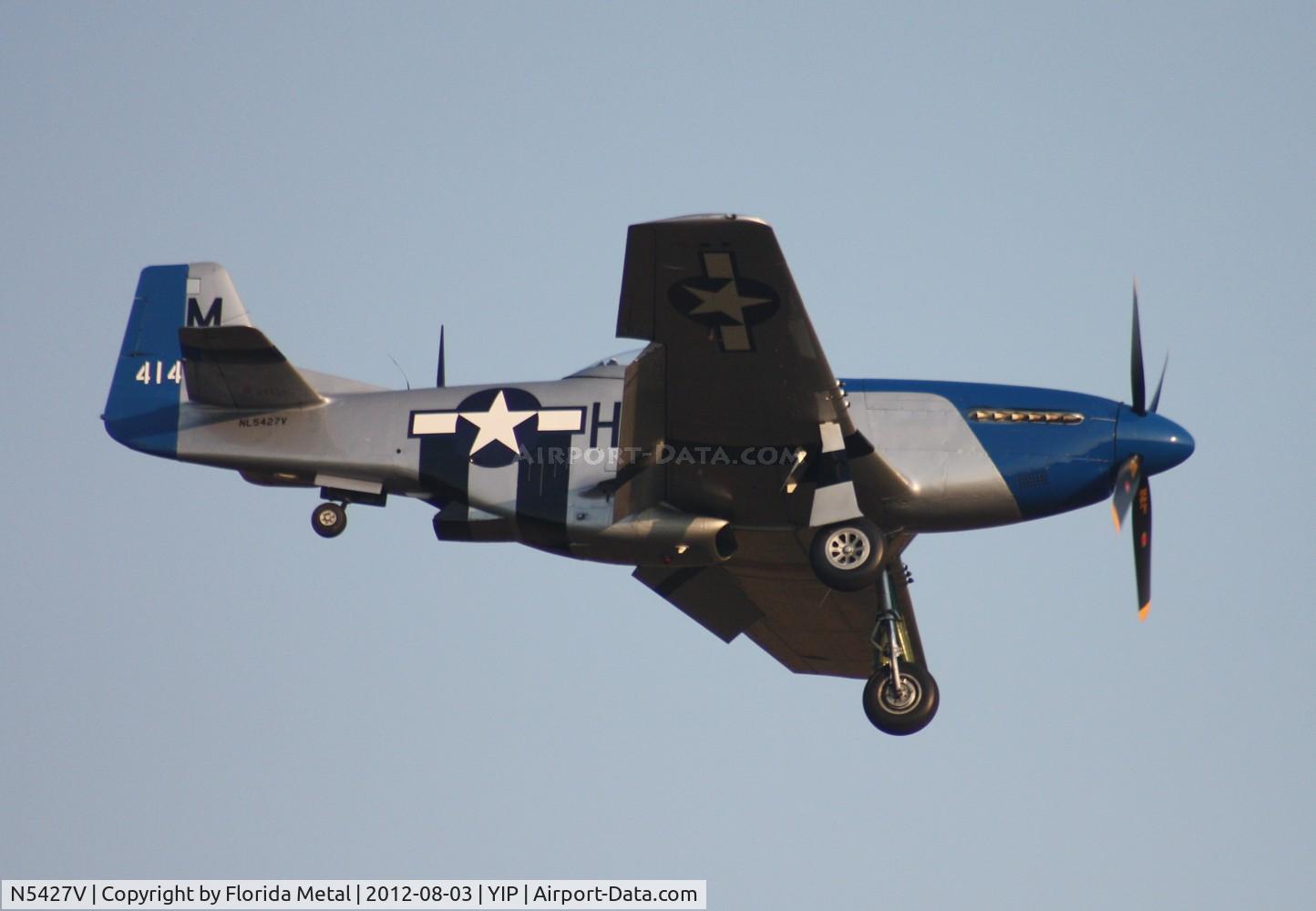 N5427V, 1944 North American F-51D Mustang C/N 44-72942, Petie 2nd P-51D