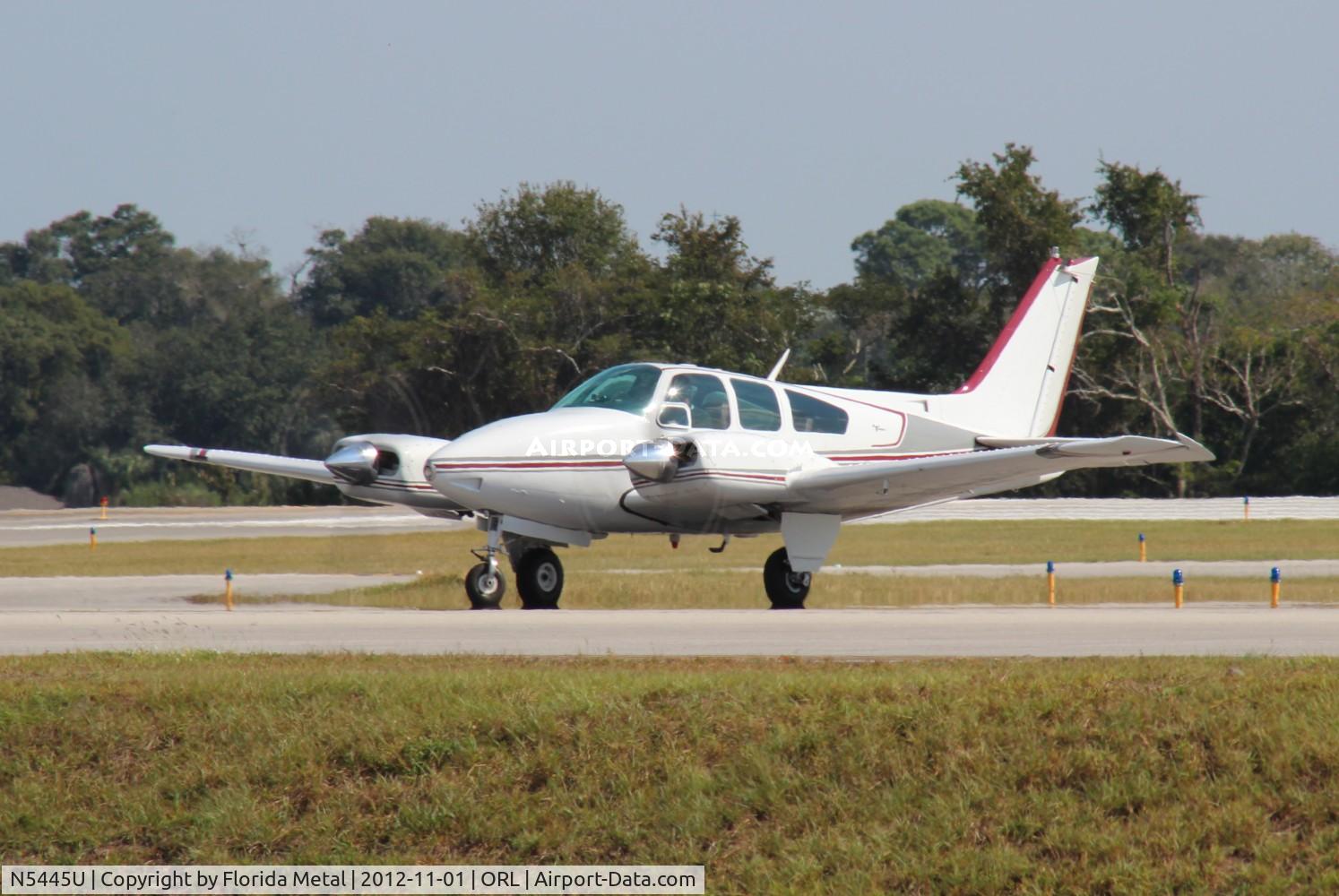 N5445U, 1967 Beech 95-B55 (T42A) Baron C/N TC-1044, Beech 55