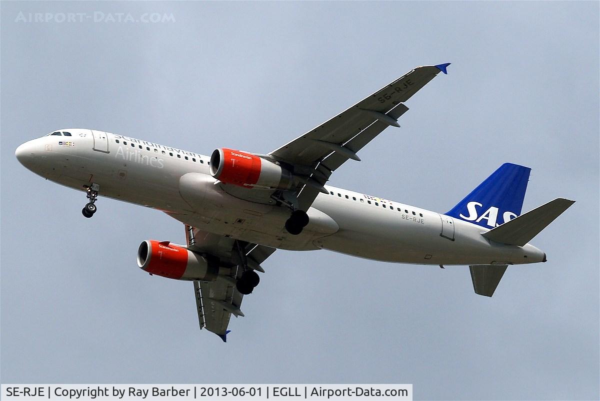 SE-RJE, 2000 Airbus A320-232 C/N 1183, Airbus A320-232 [1183] (SAS Scandinavian Airlines) Home~G 01/06/2013. On approach 27R.