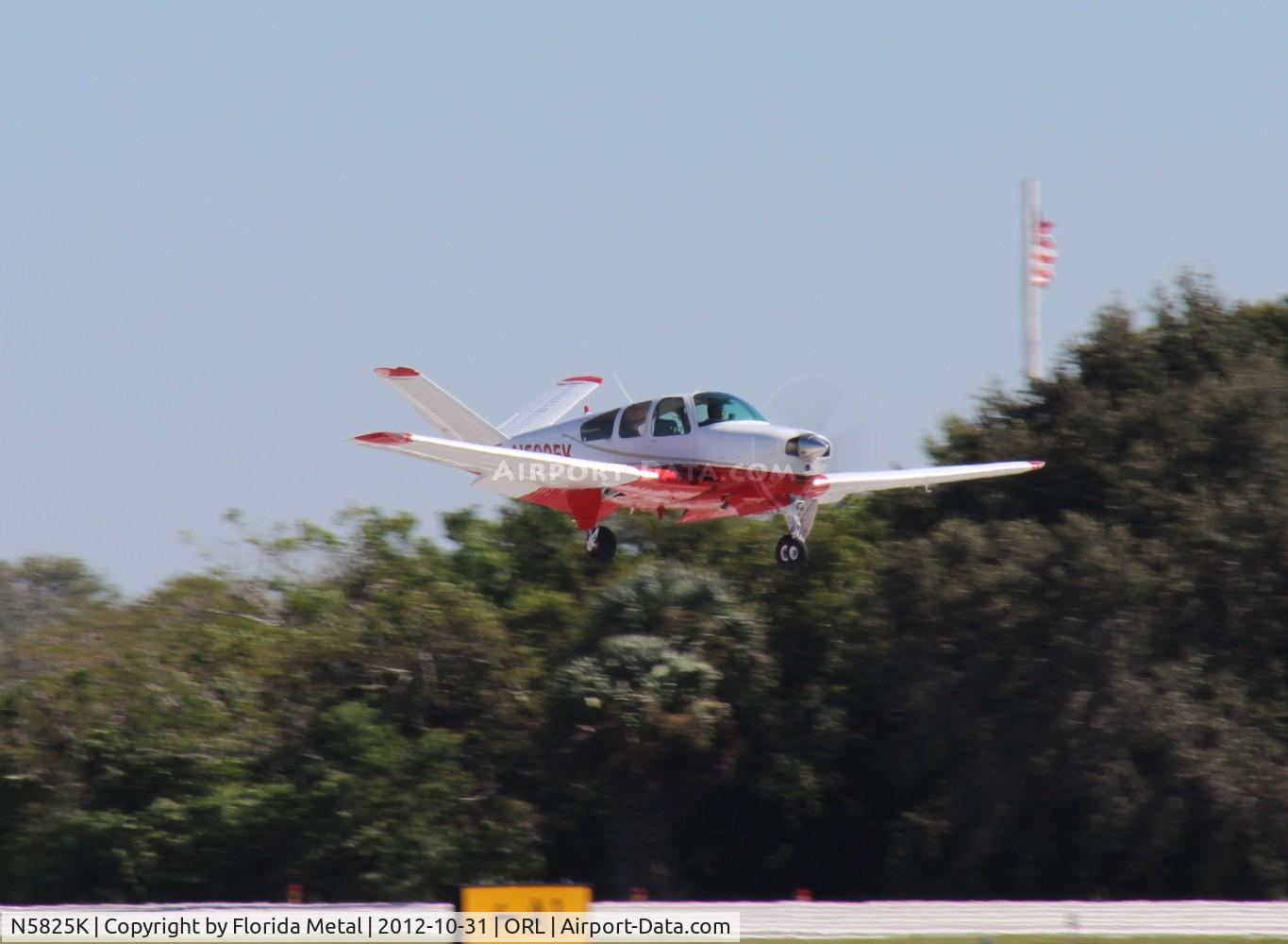 N5825K, 1965 Beech S35 Bonanza C/N D-7855, Beech S35