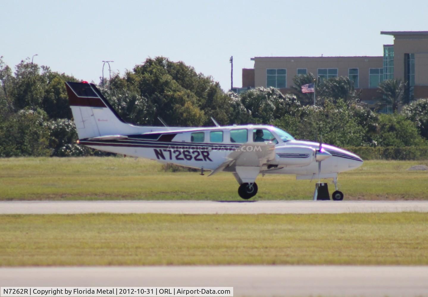N7262R, 1975 Beech 58 Baron C/N TH-579, Beech 58