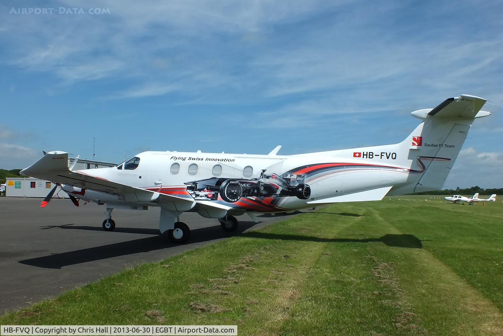 HB-FVQ, 2012 Pilatus PC-12/47NG C/N 1390, Sauber F1 teams new PC-12