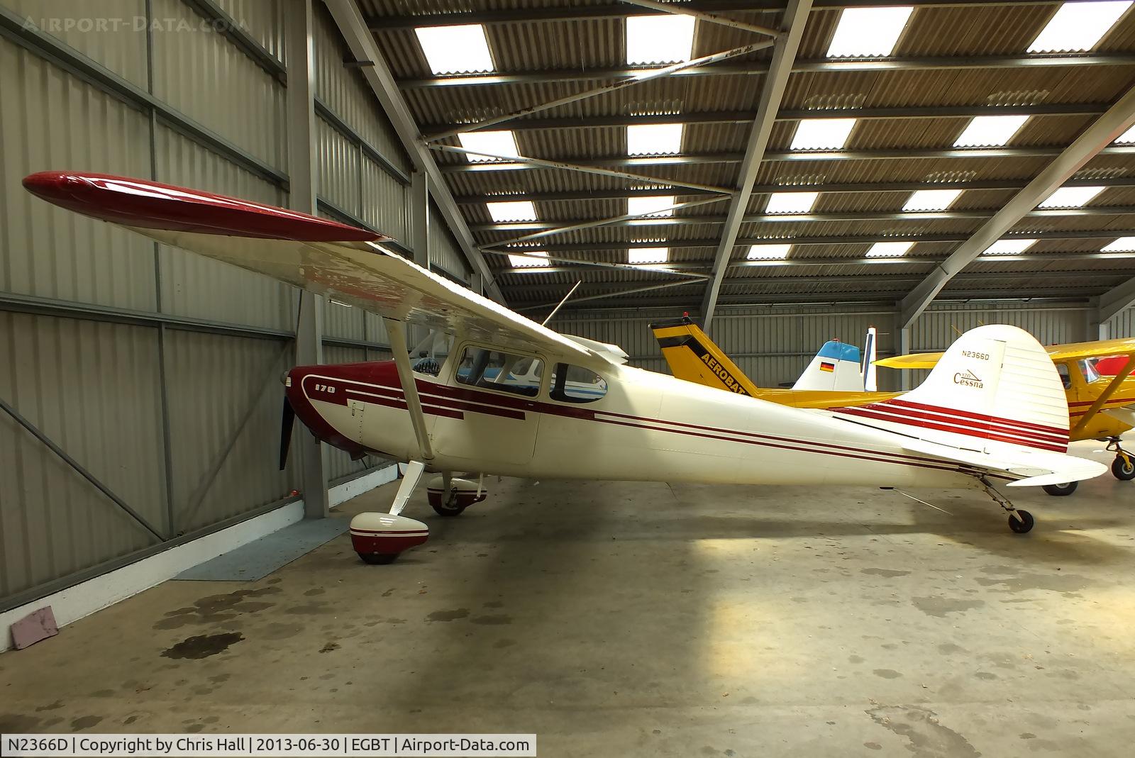 N2366D, 1952 Cessna 170B C/N 20518, Turweston resident