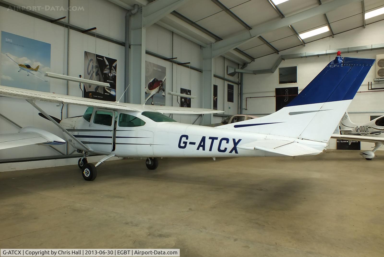 G-ATCX, 1964 Cessna 182H Skylane C/N 182-55848, Turweston resident