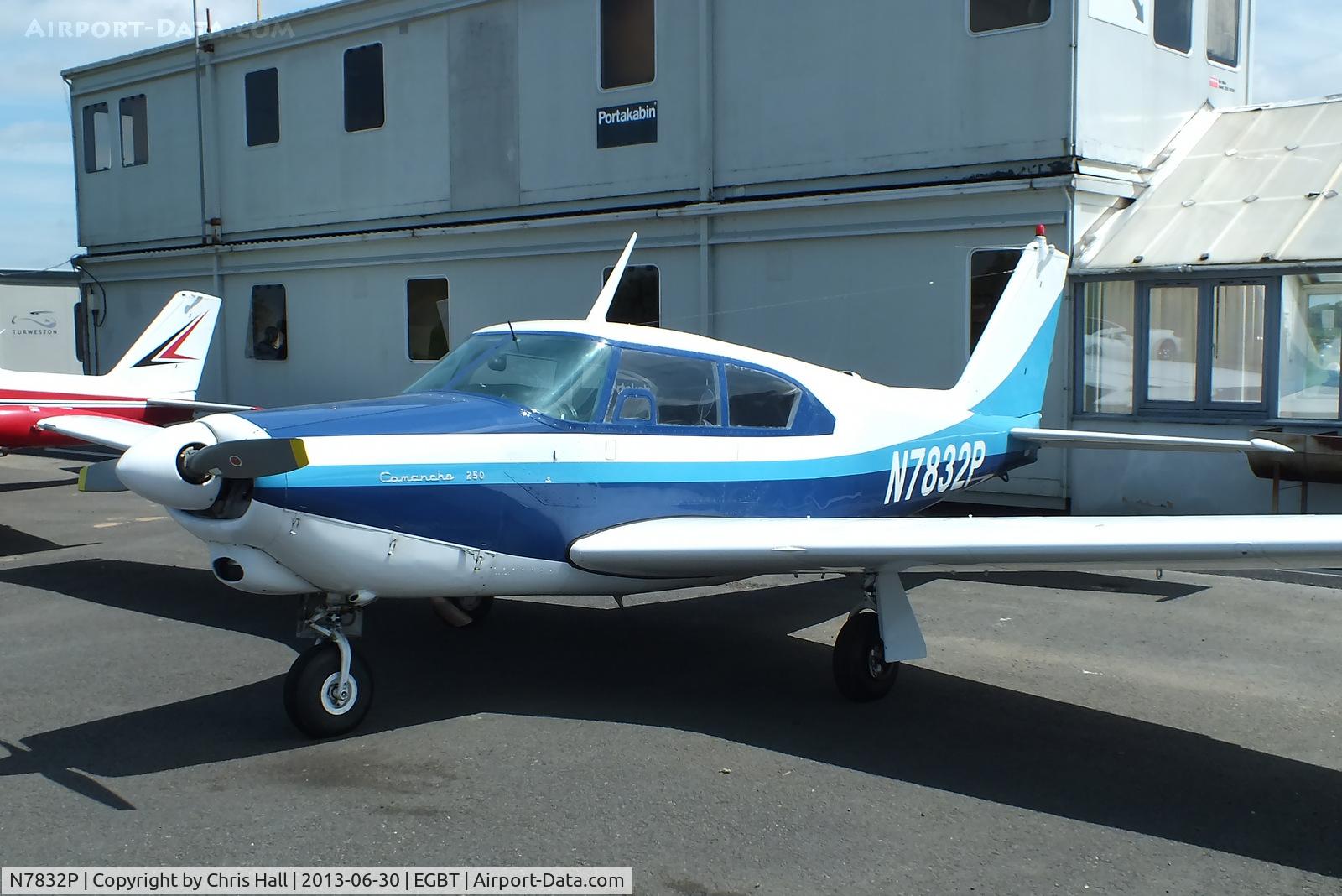 N7832P, 1962 Piper PA-24-250 Comanche C/N 24-3052, visitor from Enstone